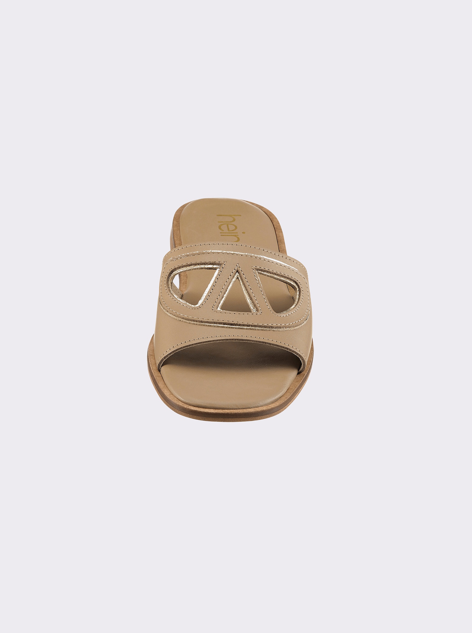 heine slippers - taupe