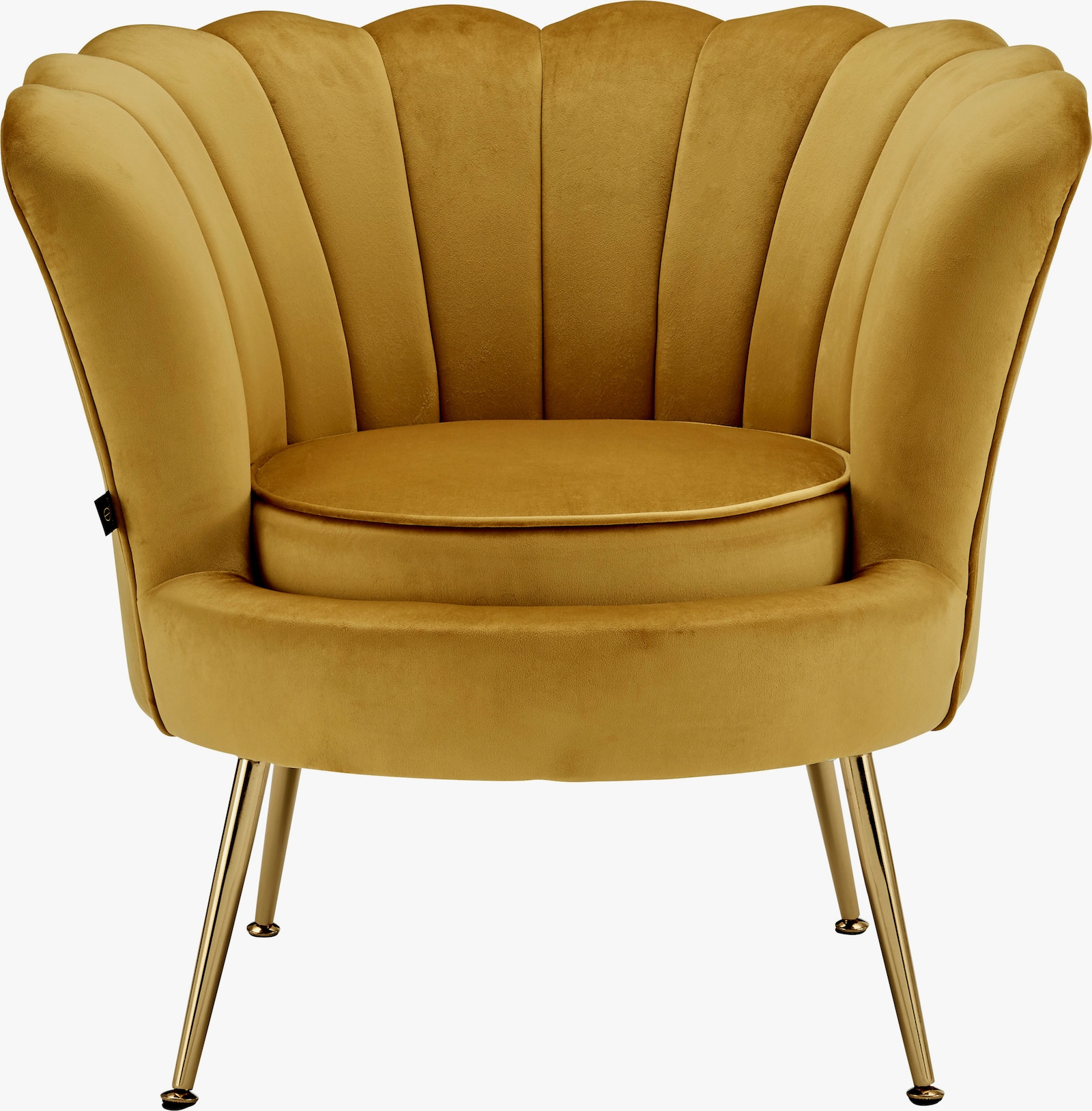 Leonique Loungesessel - goldfarben