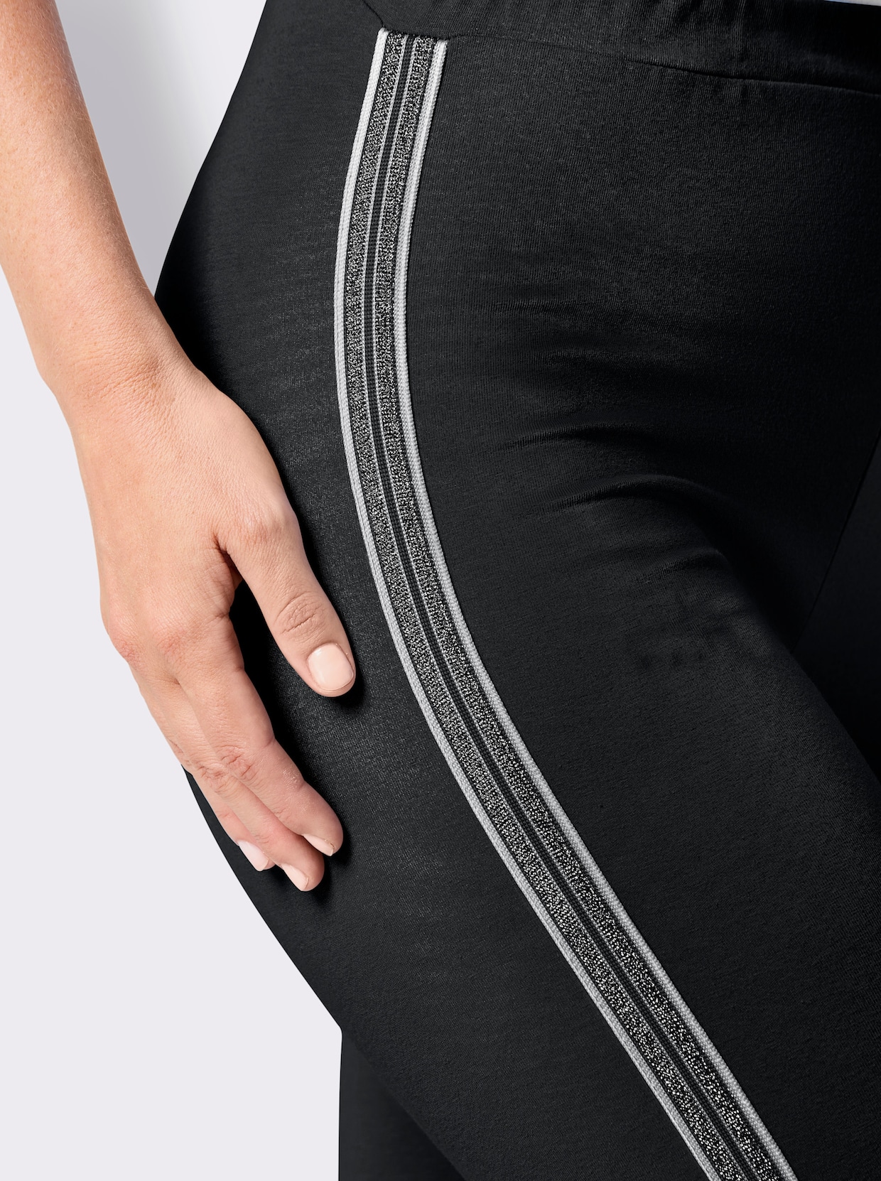 feel good Leggings - schwarz