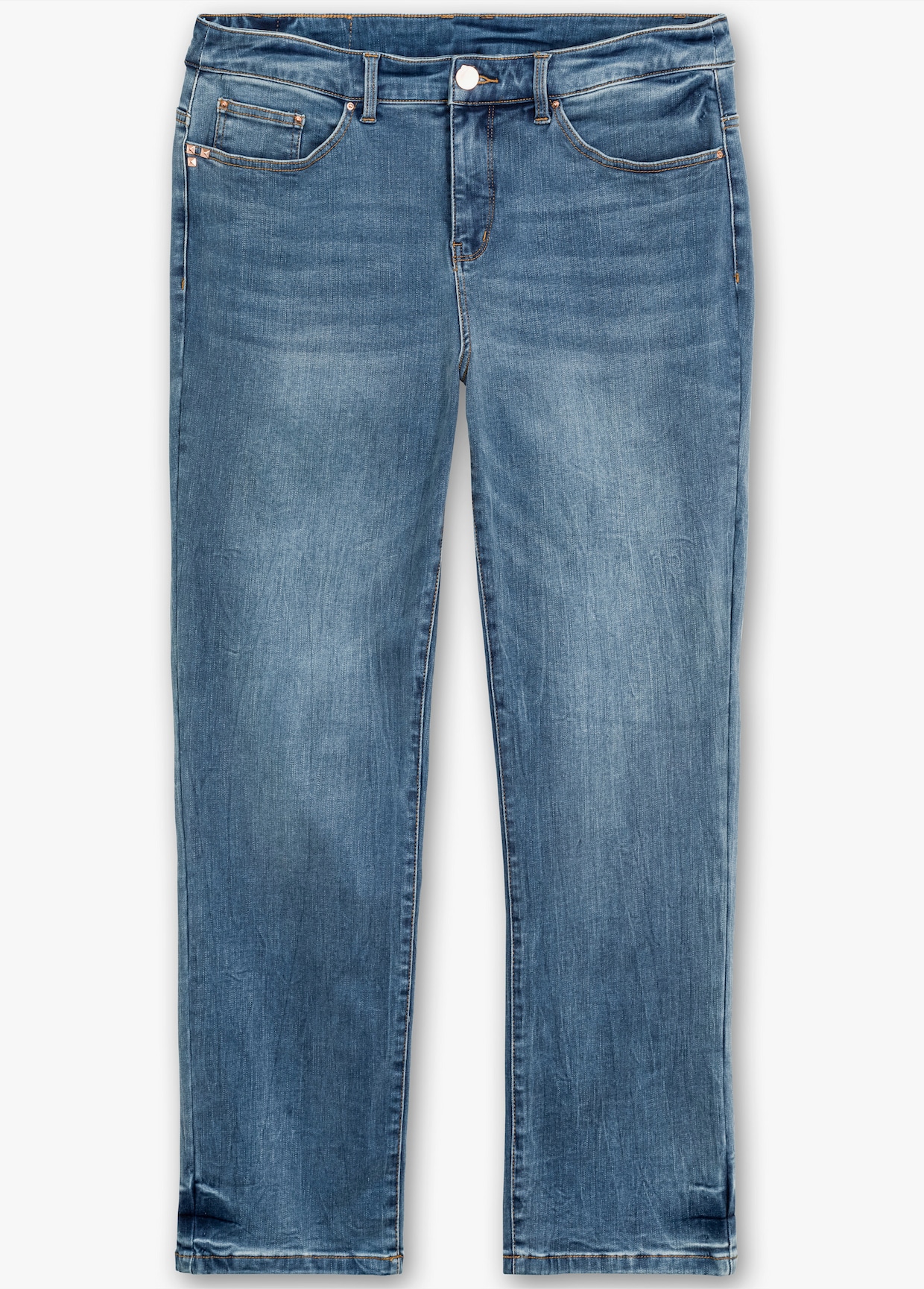 sheego Rechte jeans - blue denim