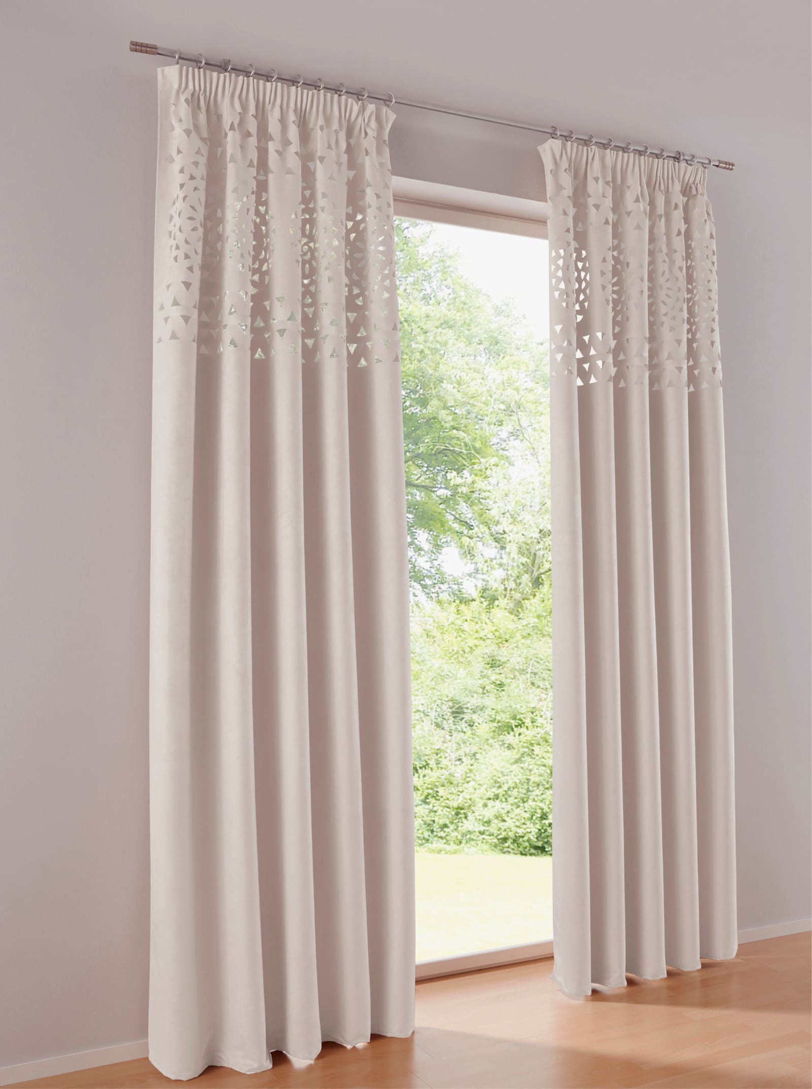 heine home Dekoschal - ecru