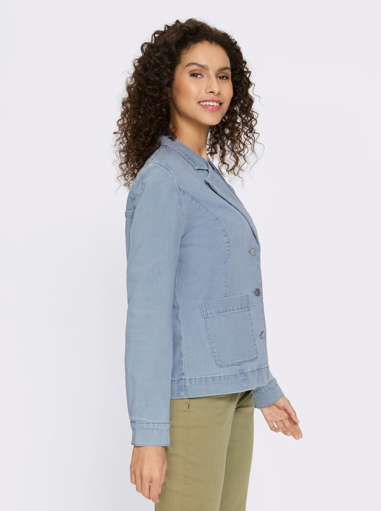 heine Jeansblazer - blue-bleached