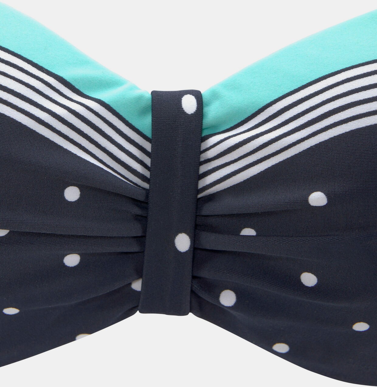 LASCANA Bandeau-Bikini-Top - marine-türkis