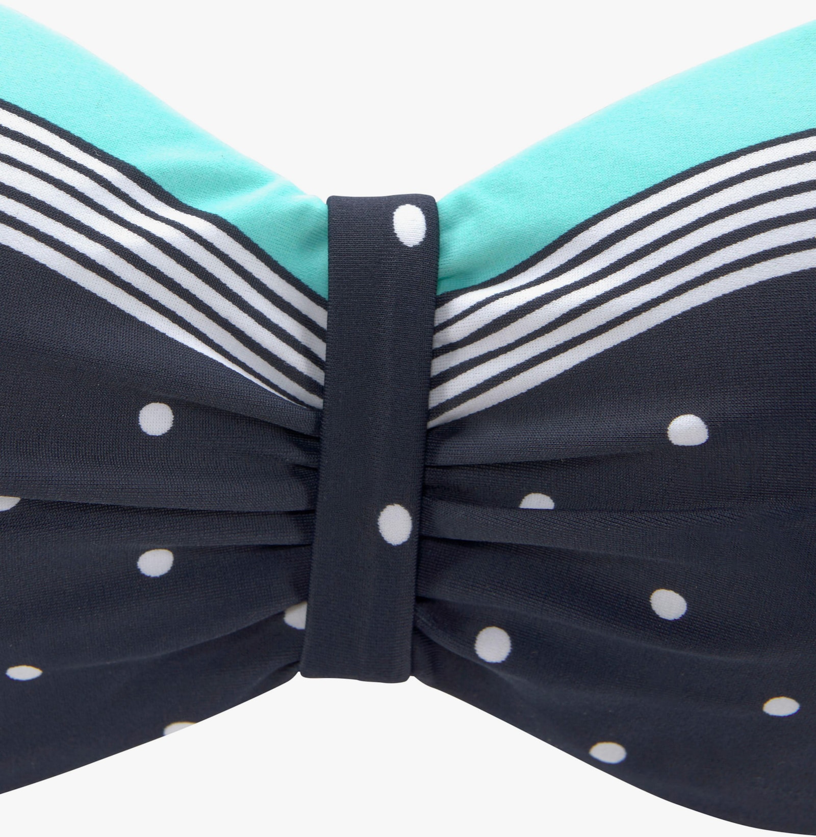 LASCANA Bandeau-Bikini-Top - marine-türkis