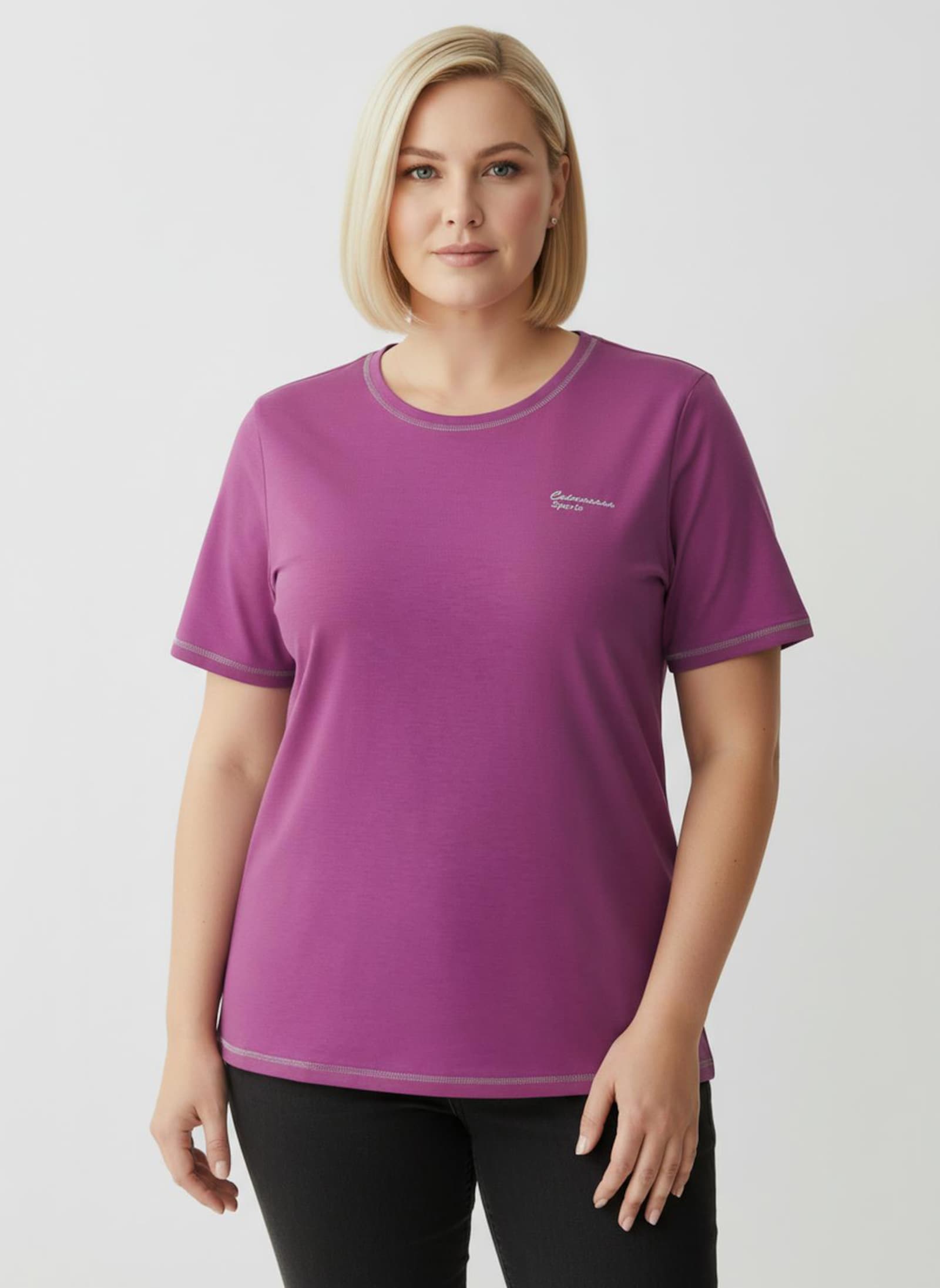 Catamaran Sports Funktionsshirt in atmungsaktiver Qualität - magenta