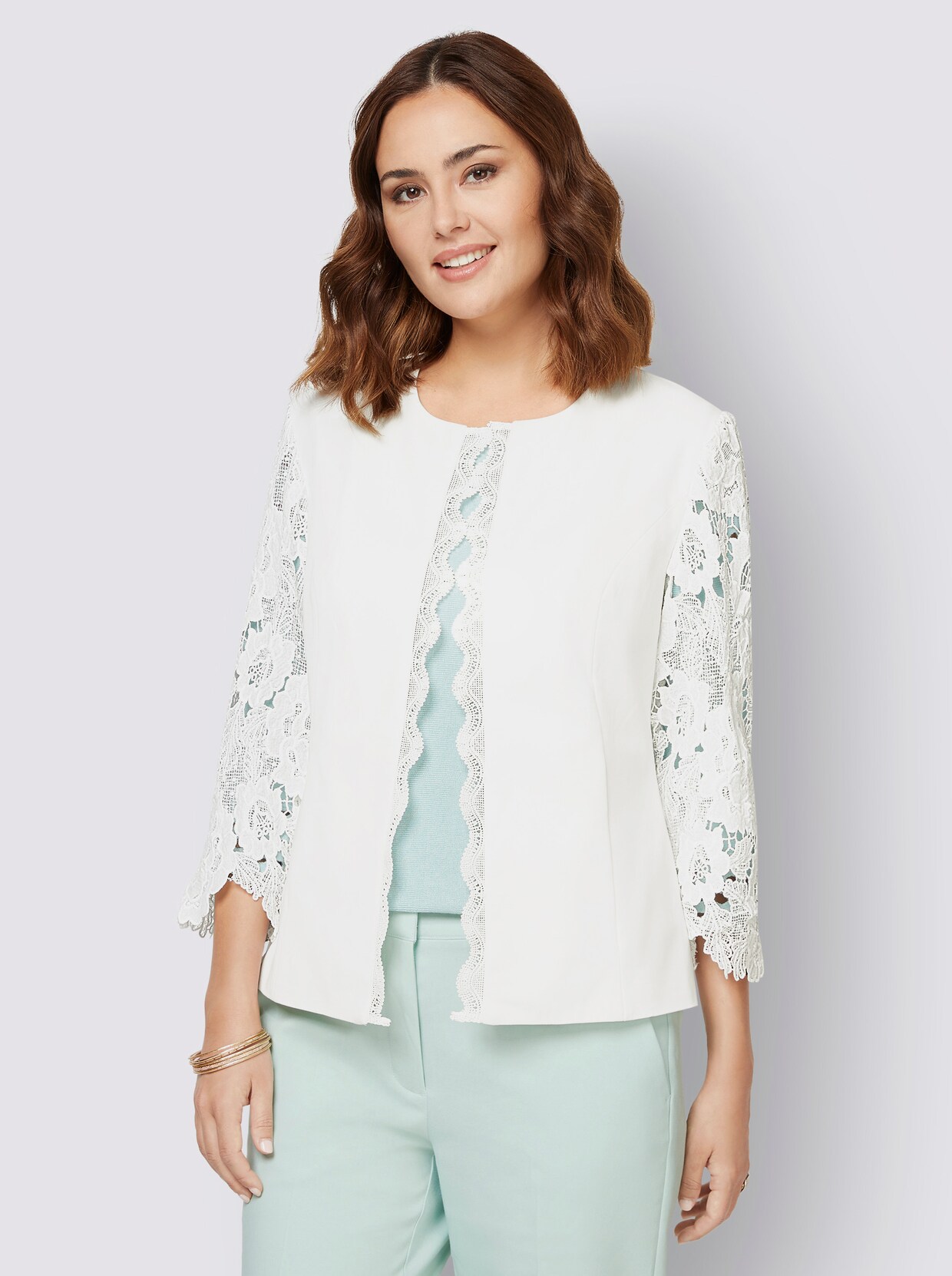 Blazer - weiß