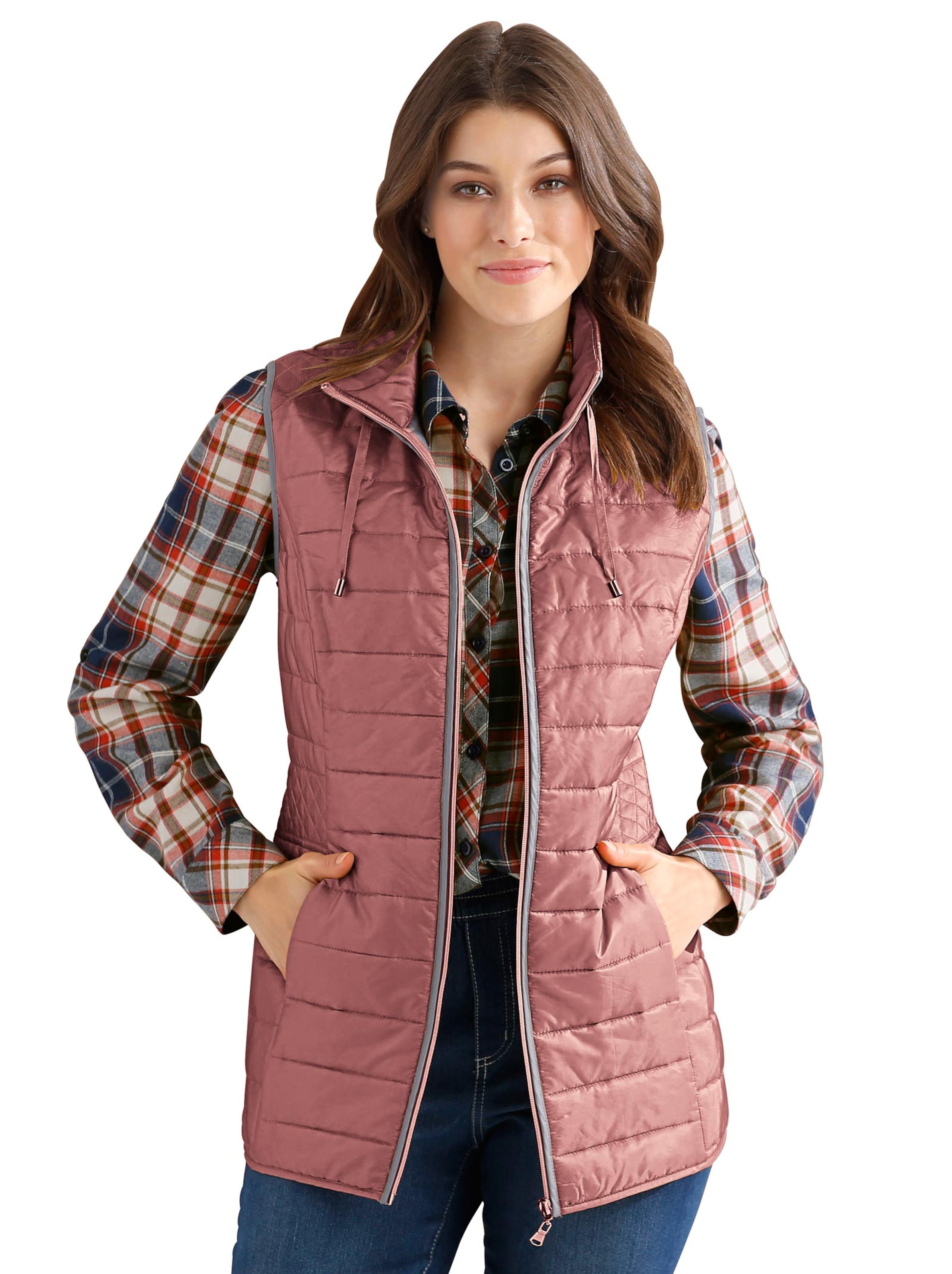 Steppweste - terrakotta