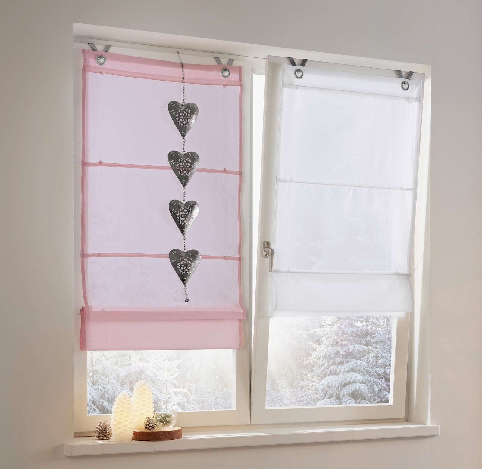 heine home Raffrollo - mauve