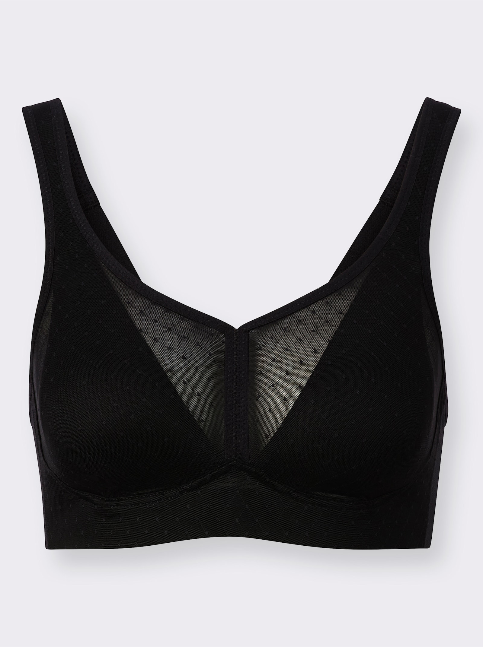 Soutien-gorge confort sans armatures - noir
