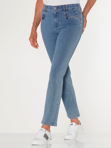Jeans - blue-bleached