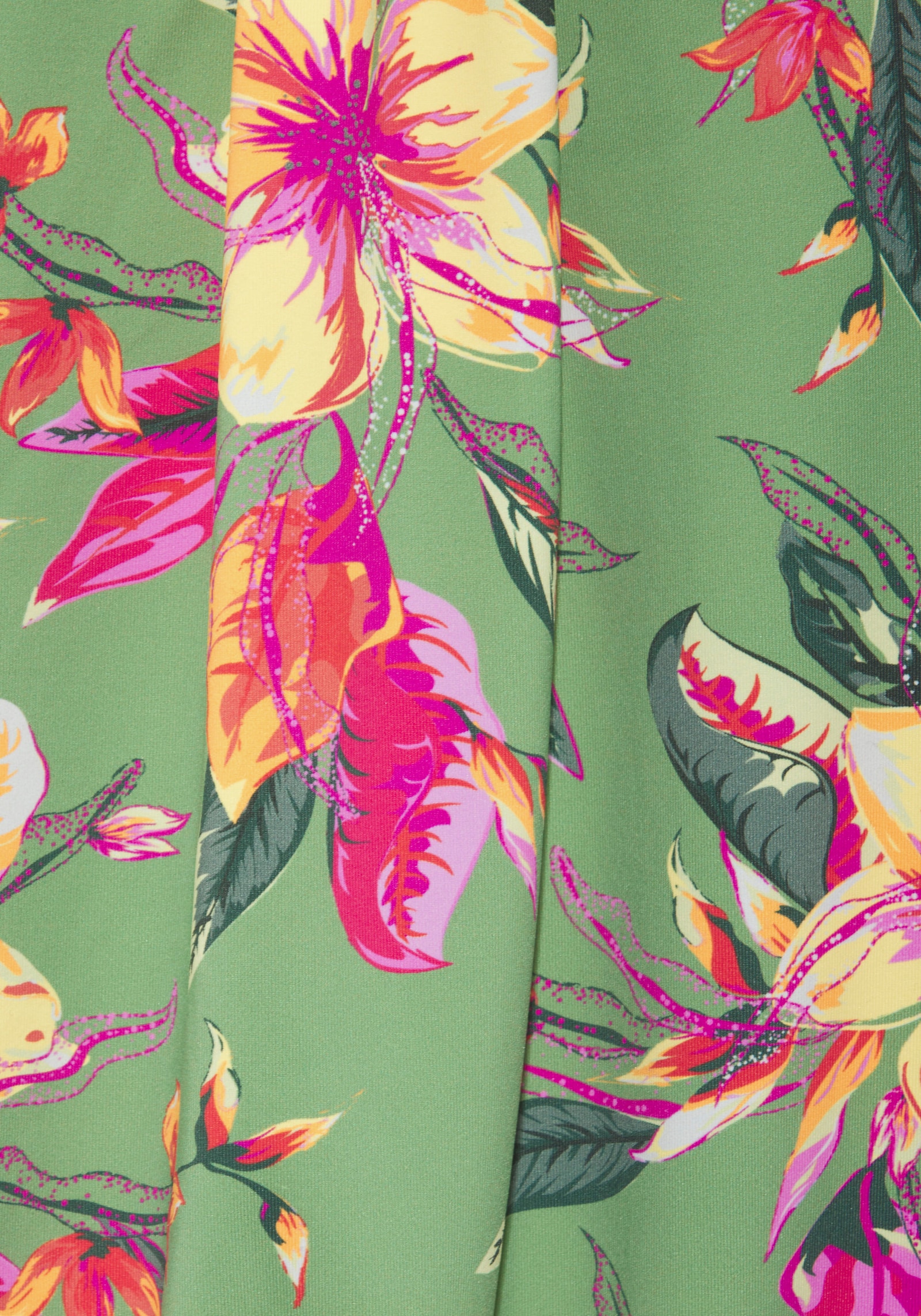 LASCANA Tankini-Top - salbei-pink bedruckt