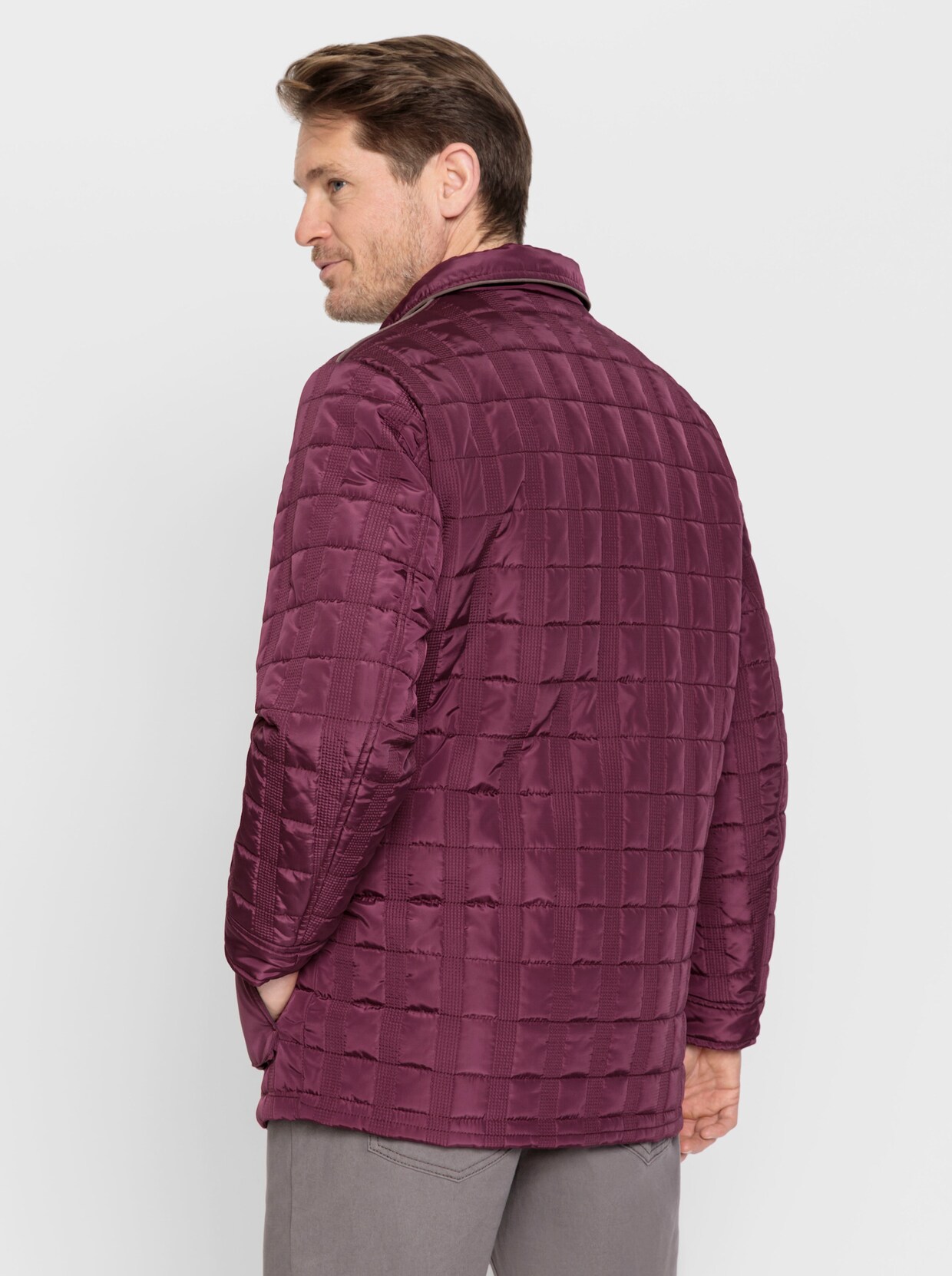 Marco Donati Steppjacke - burgund