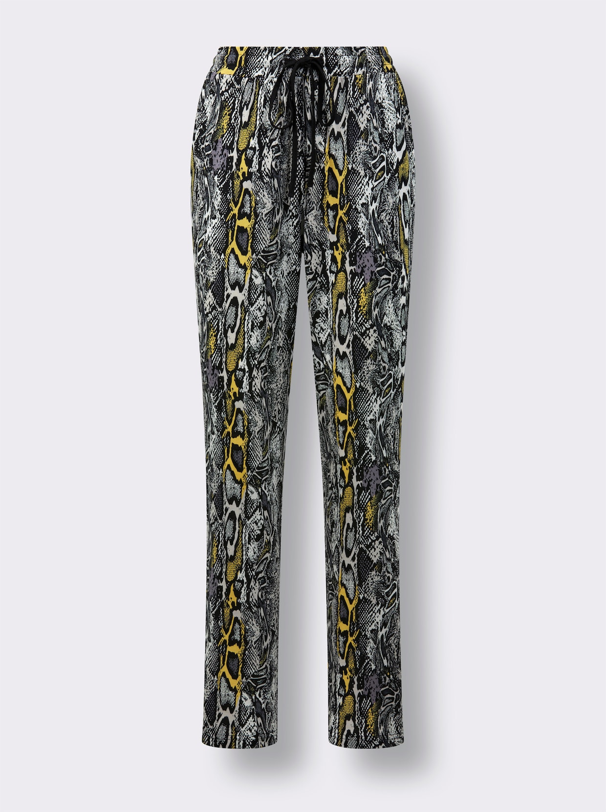 wäschepur Pyjama - zwart/grijs geprint