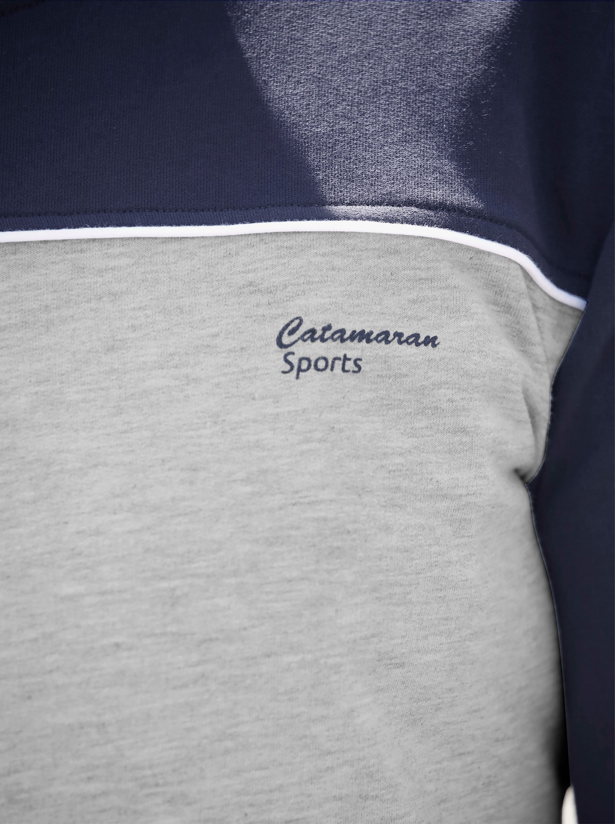 Catamaran Sports Sweatshirt - hellgrau-meliert