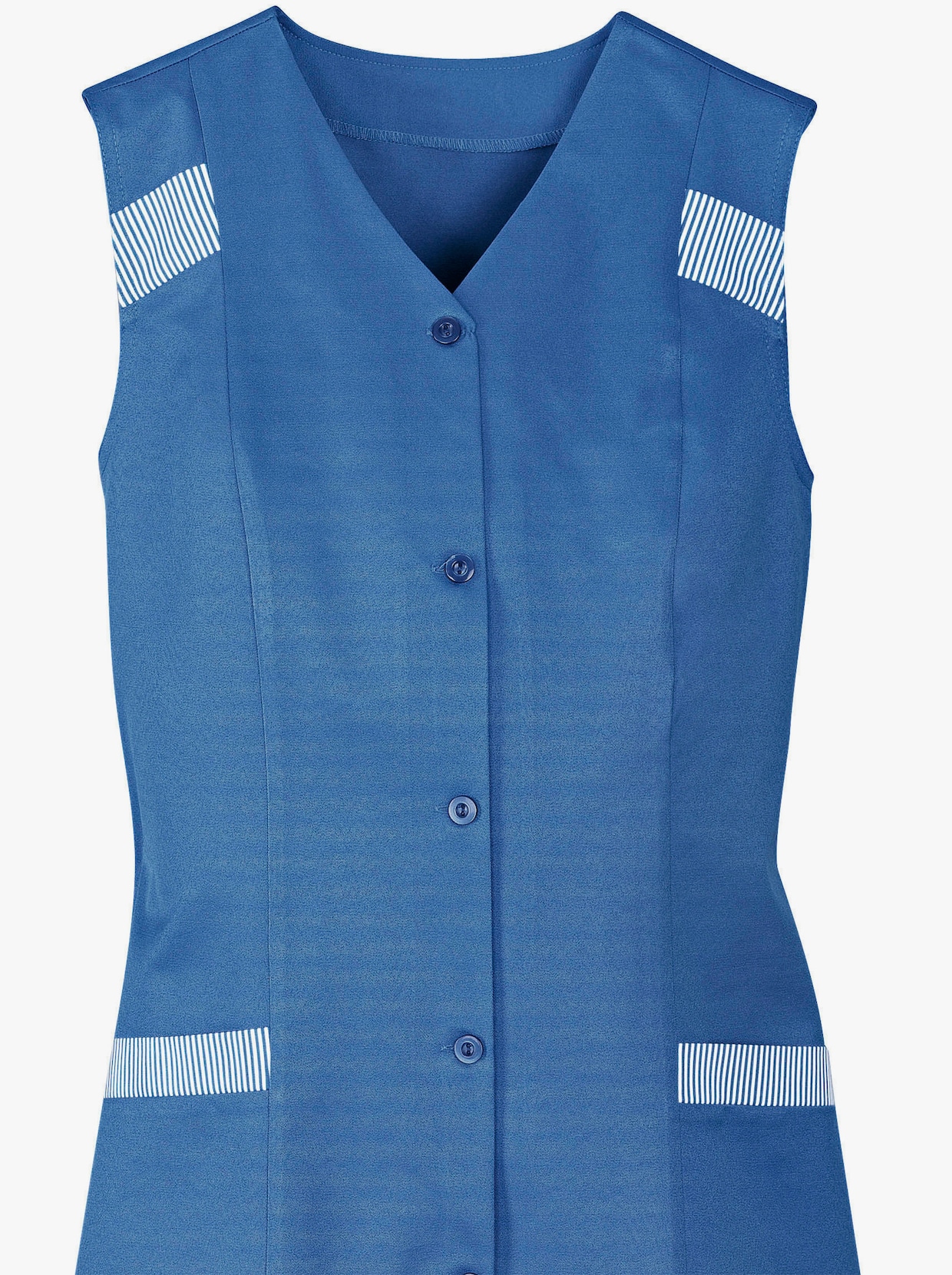 3/4-damesblouse - blauw