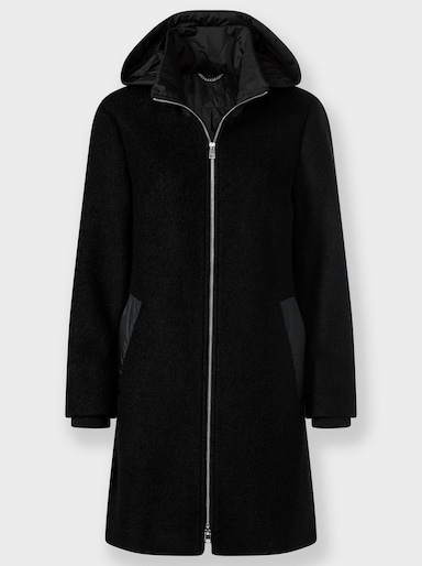 heine Wollmantel in schwarz heine