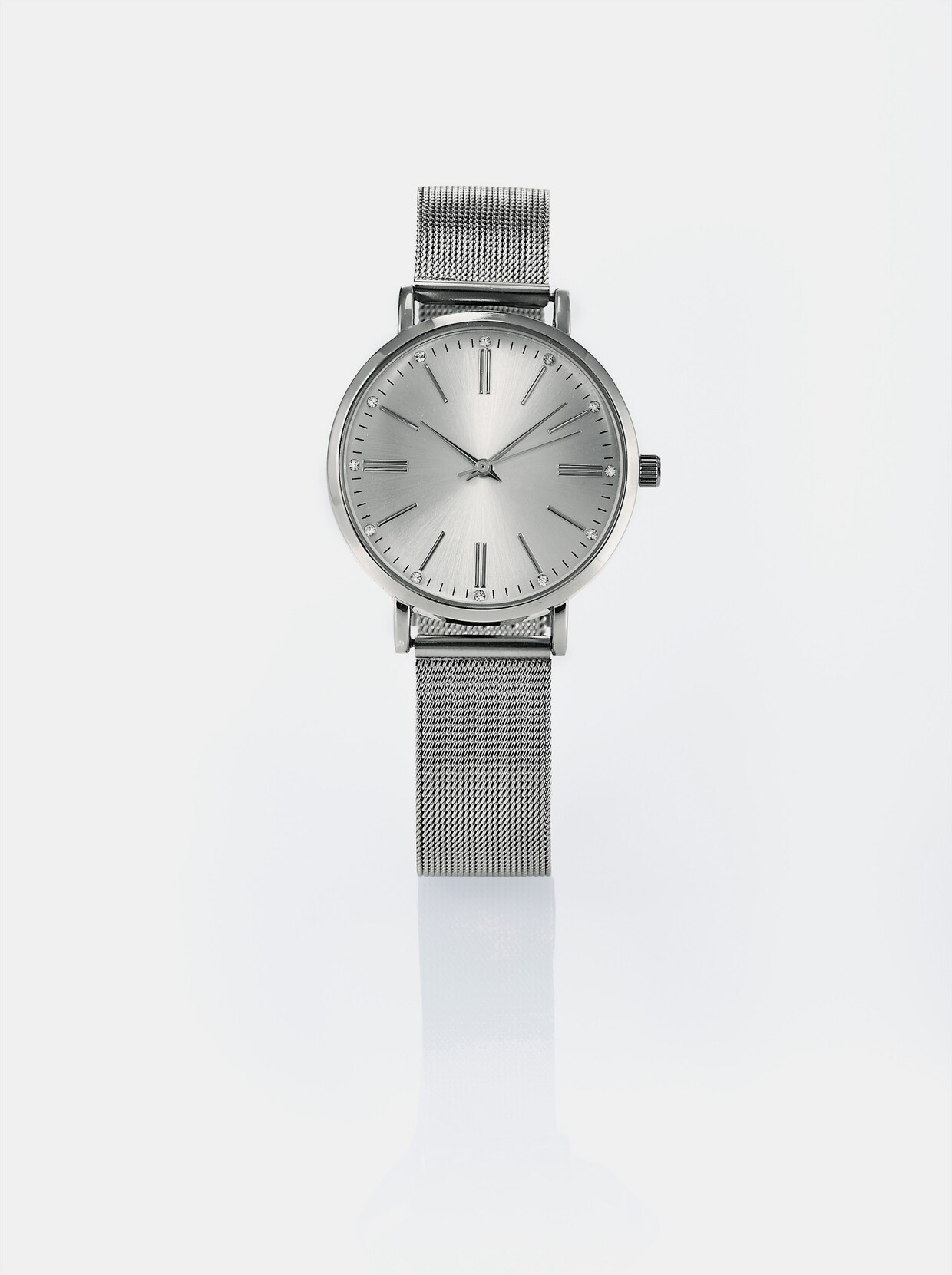 Horloge - zilverkleur