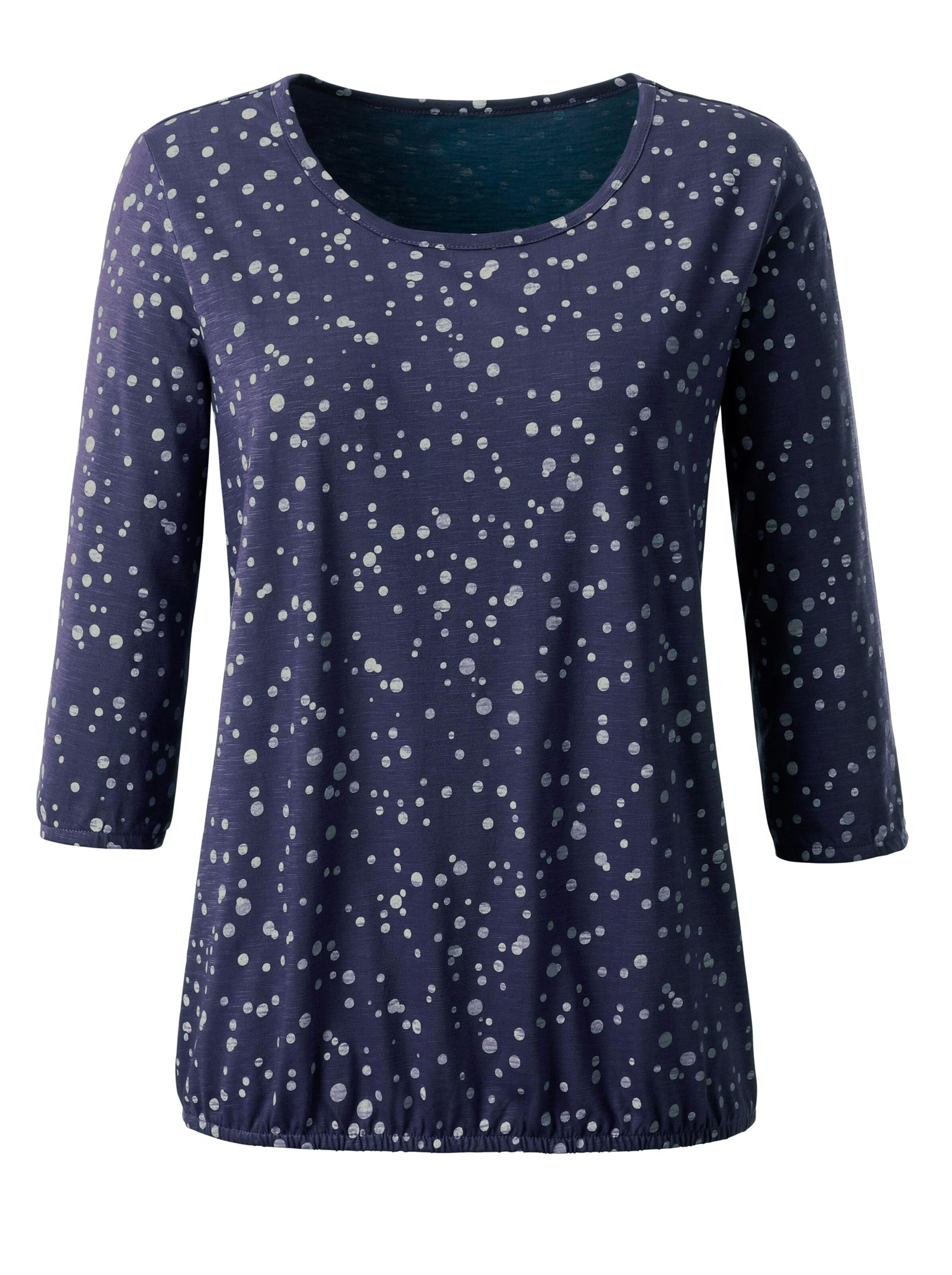 Shirt - marine-gemustert