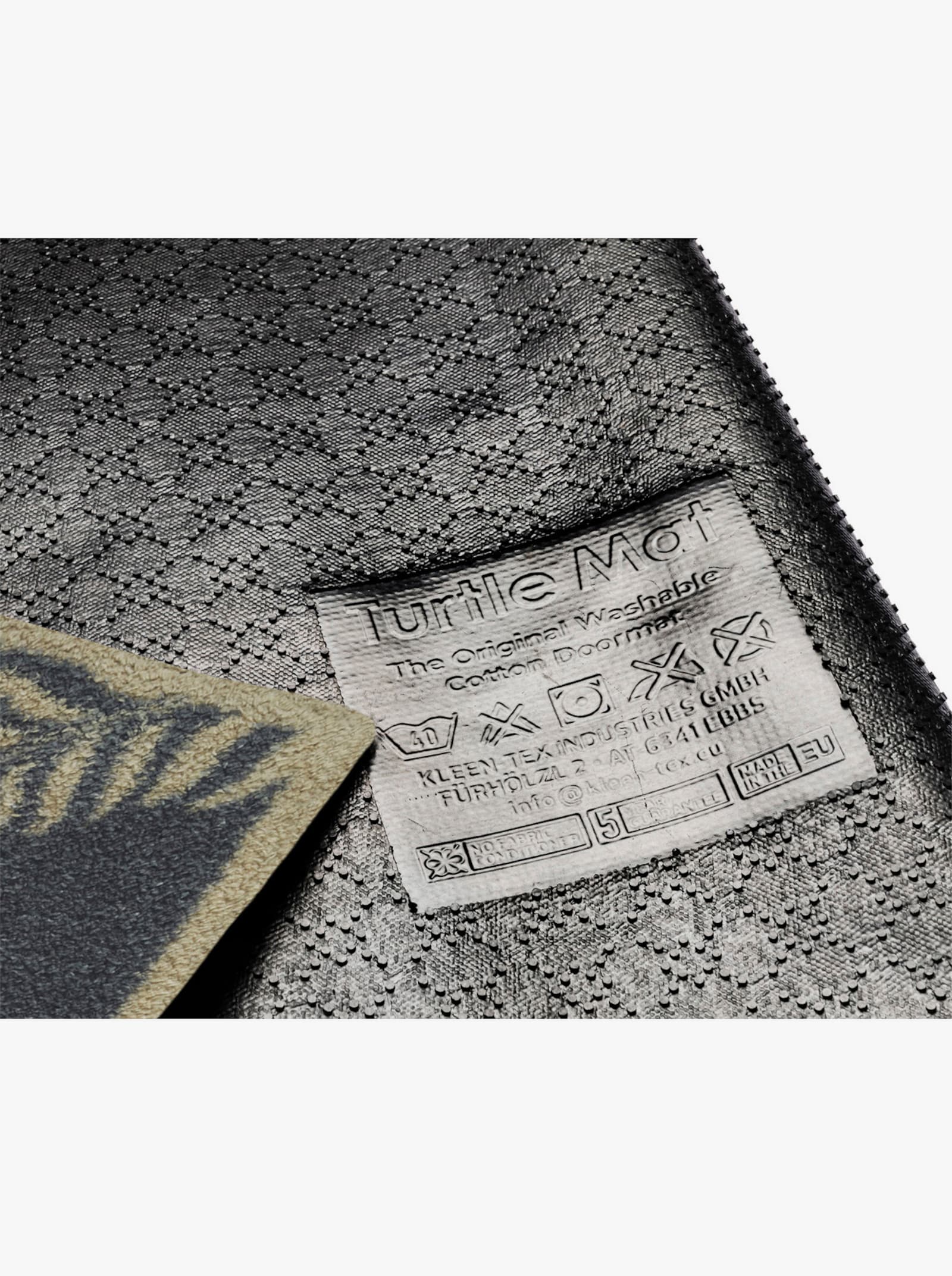 Turtle Mat Fußmatte - anthrazit-taupe