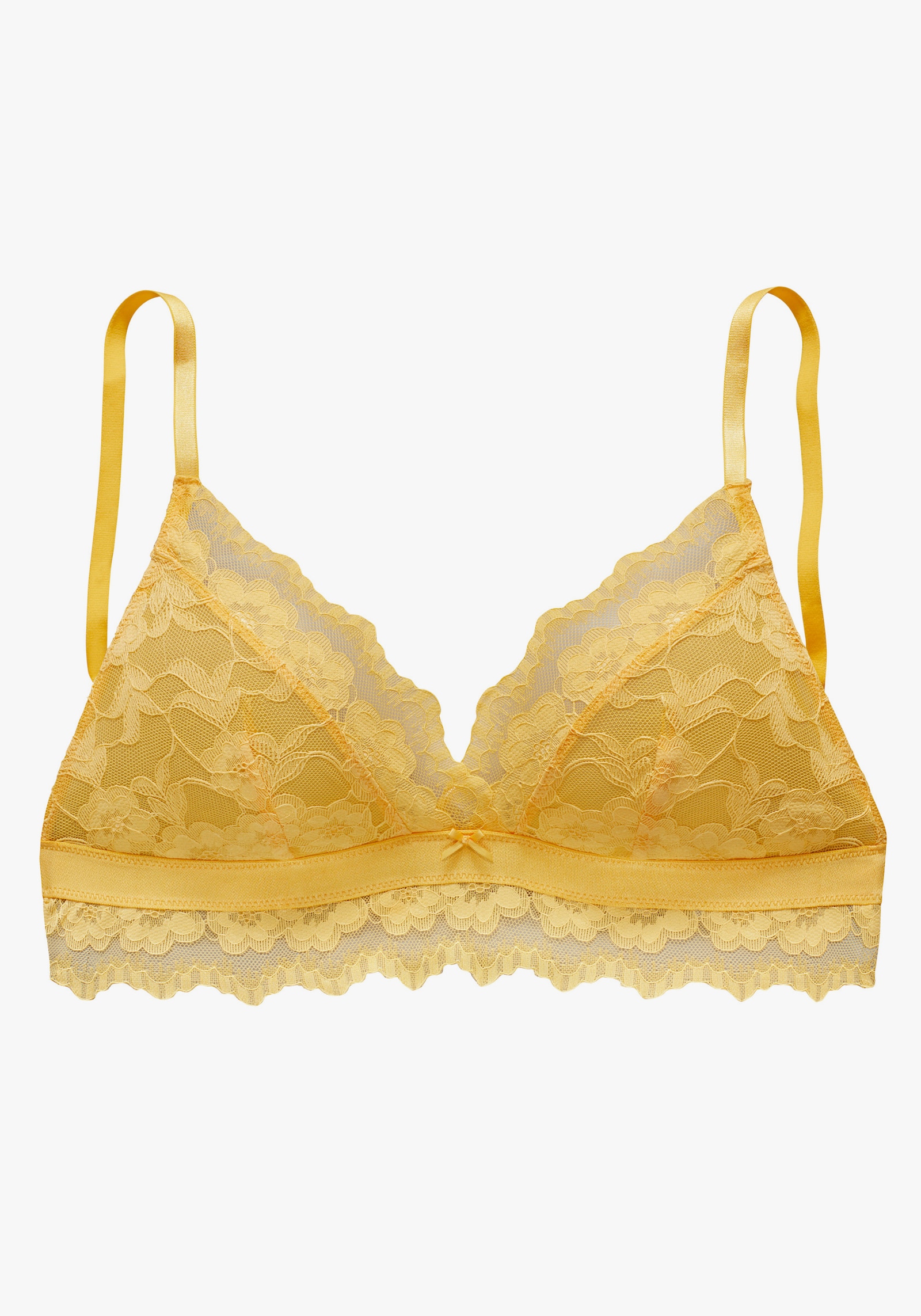 LASCANA Bralette-BH - sonnengelb