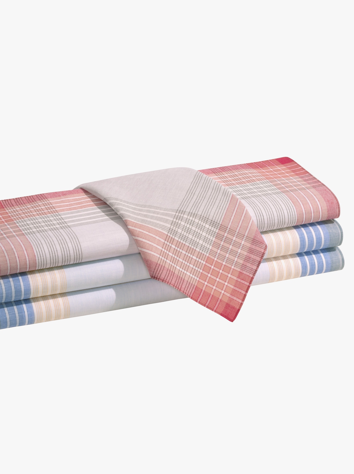 Herren-Taschentücher - farbig-sortiert
