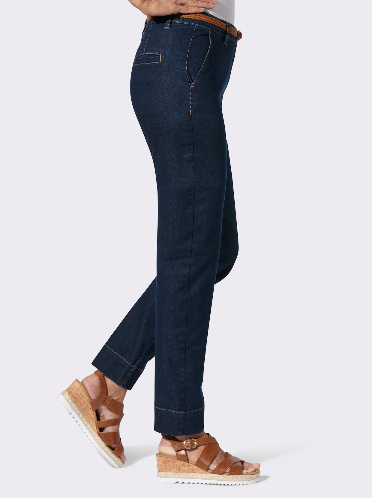 Chinohose - dark blue