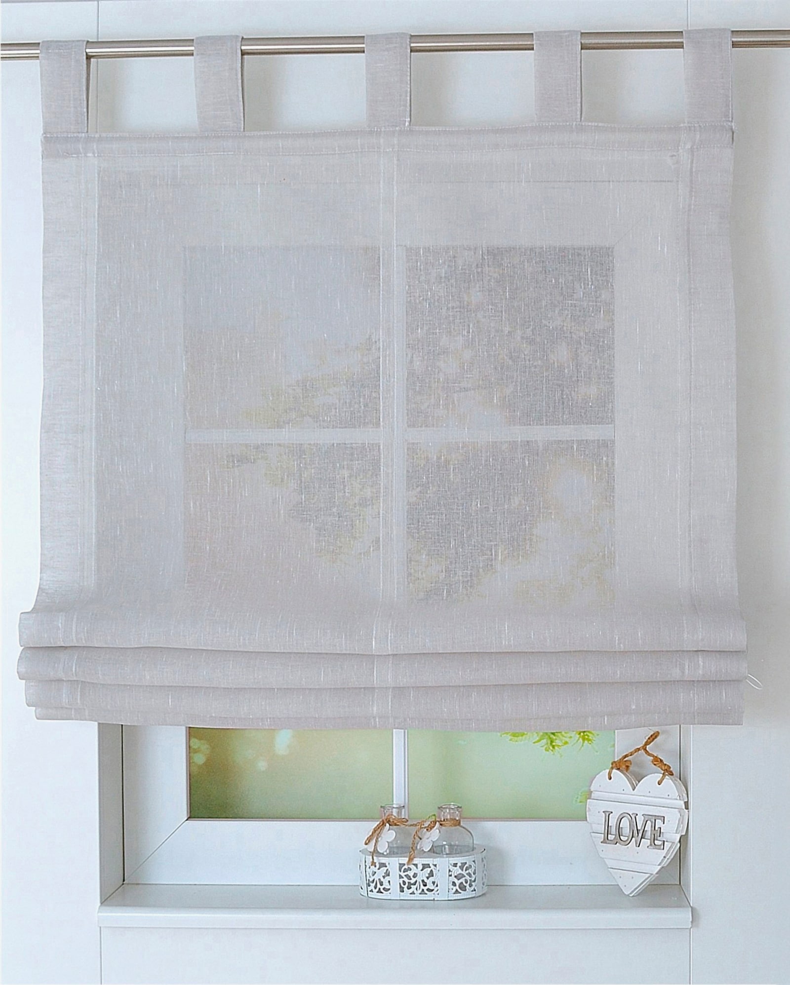 heine home Raffrollo - taupe