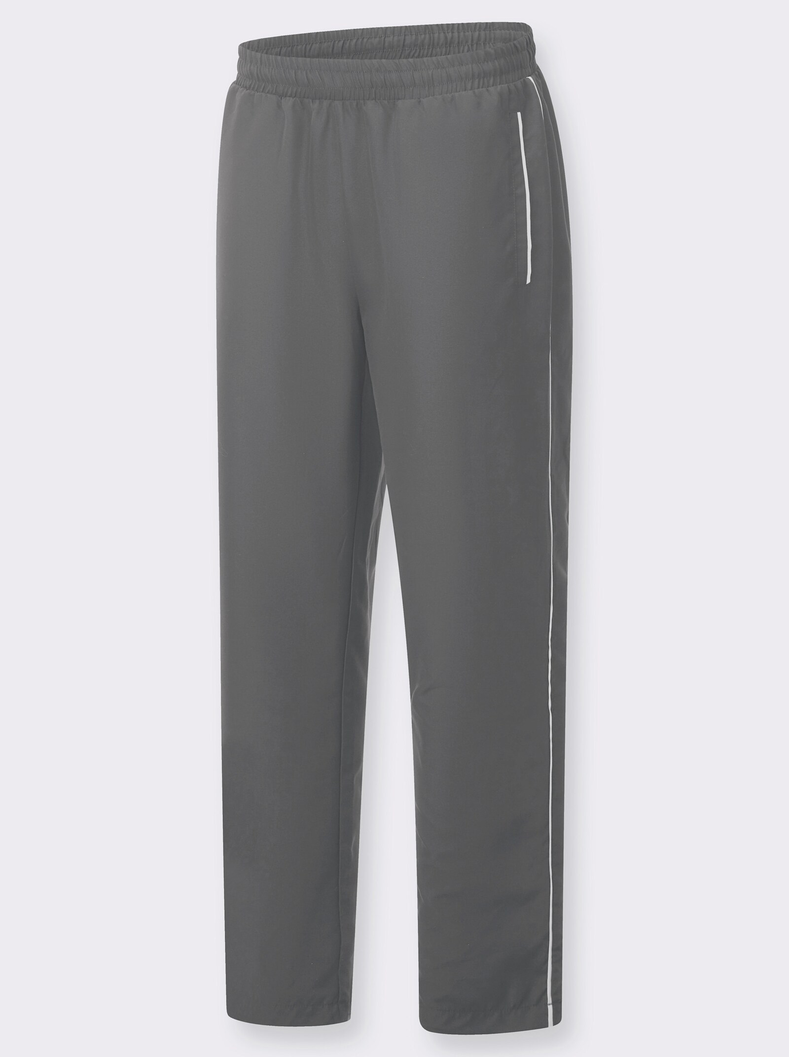 Freizeithose mit Dehnbund - anthrazit