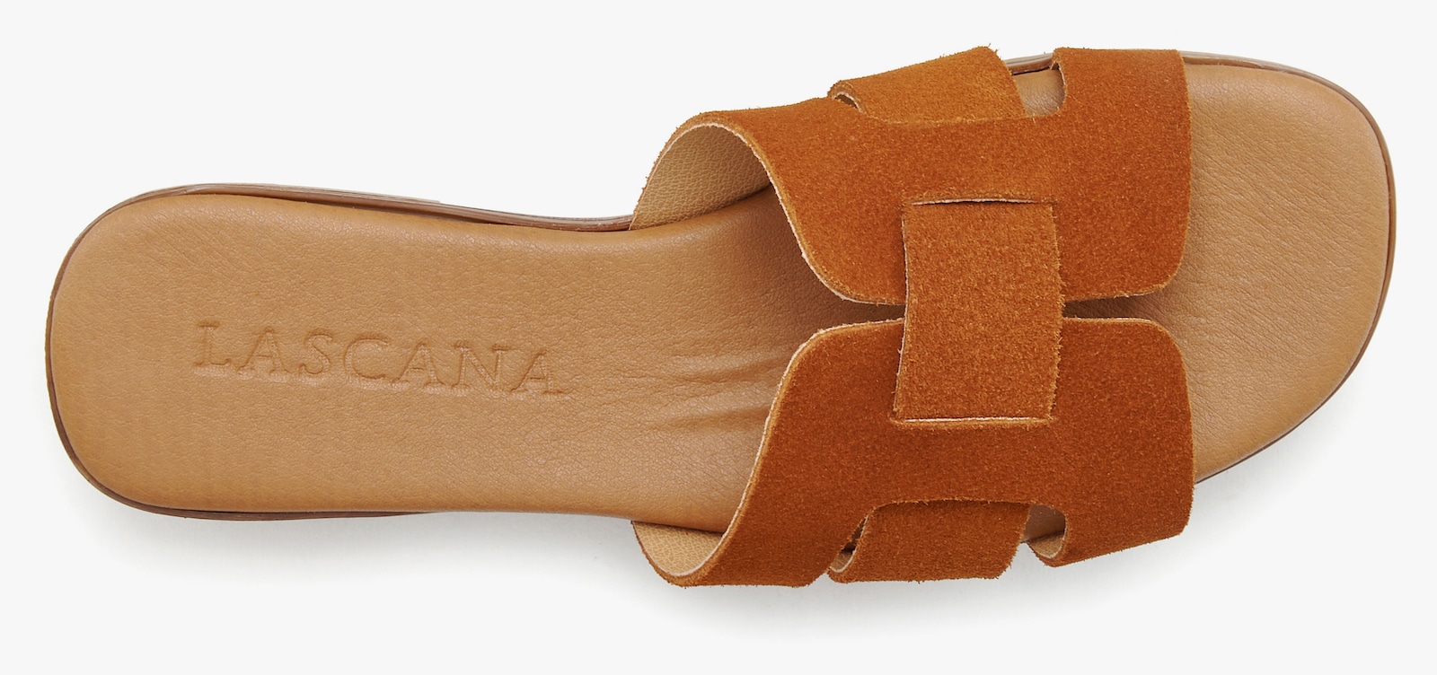 LASCANA Pantolette - camelfarben