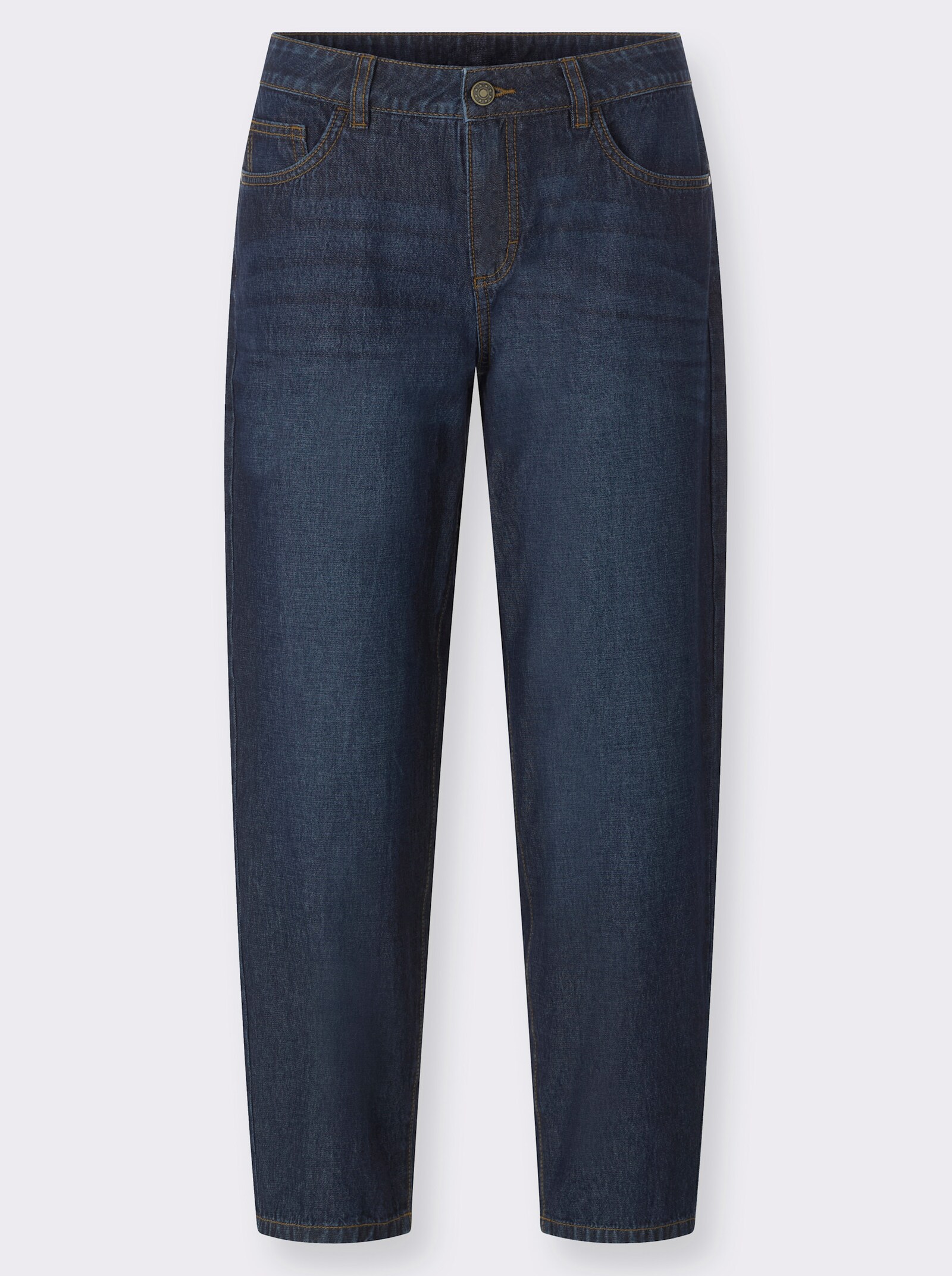 heine 5-Pocket-Jeans in Barrel-Form - dark blue