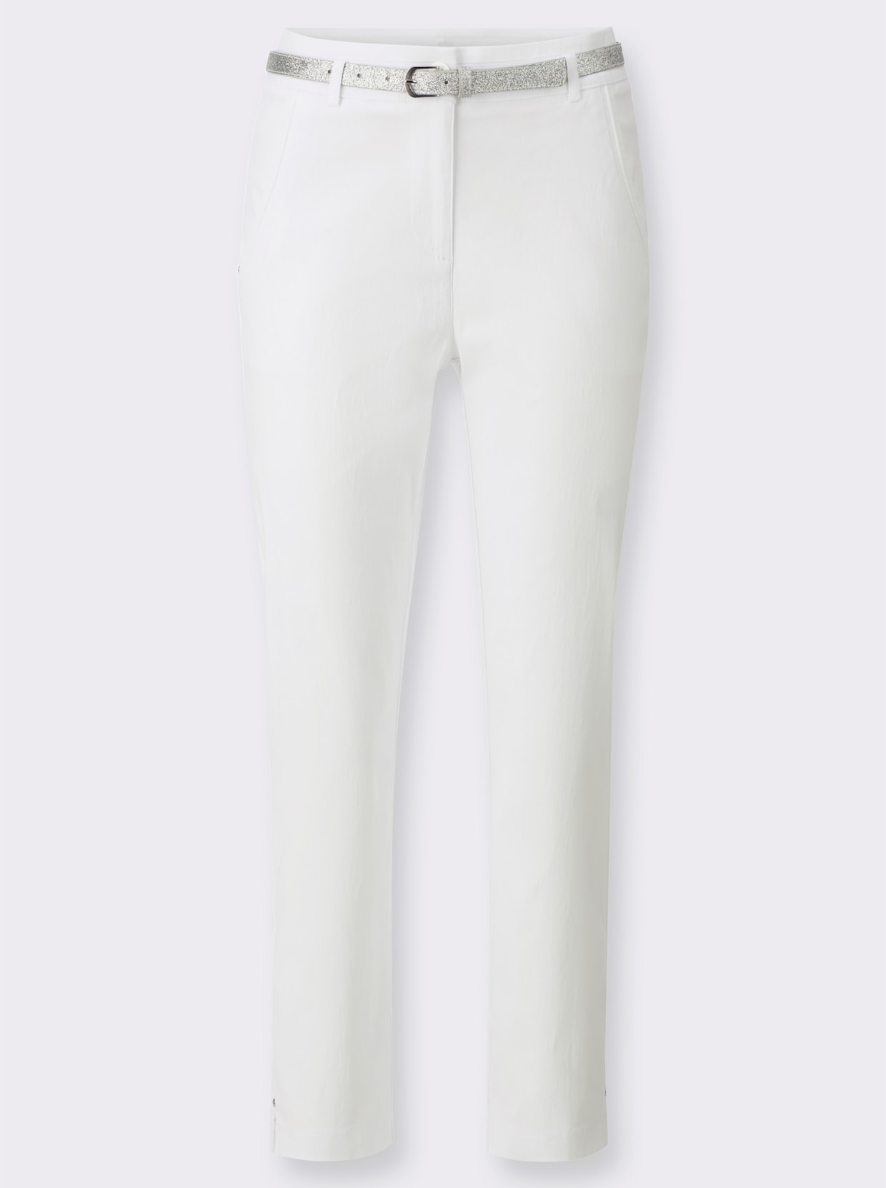 7/8-Hose - weiß