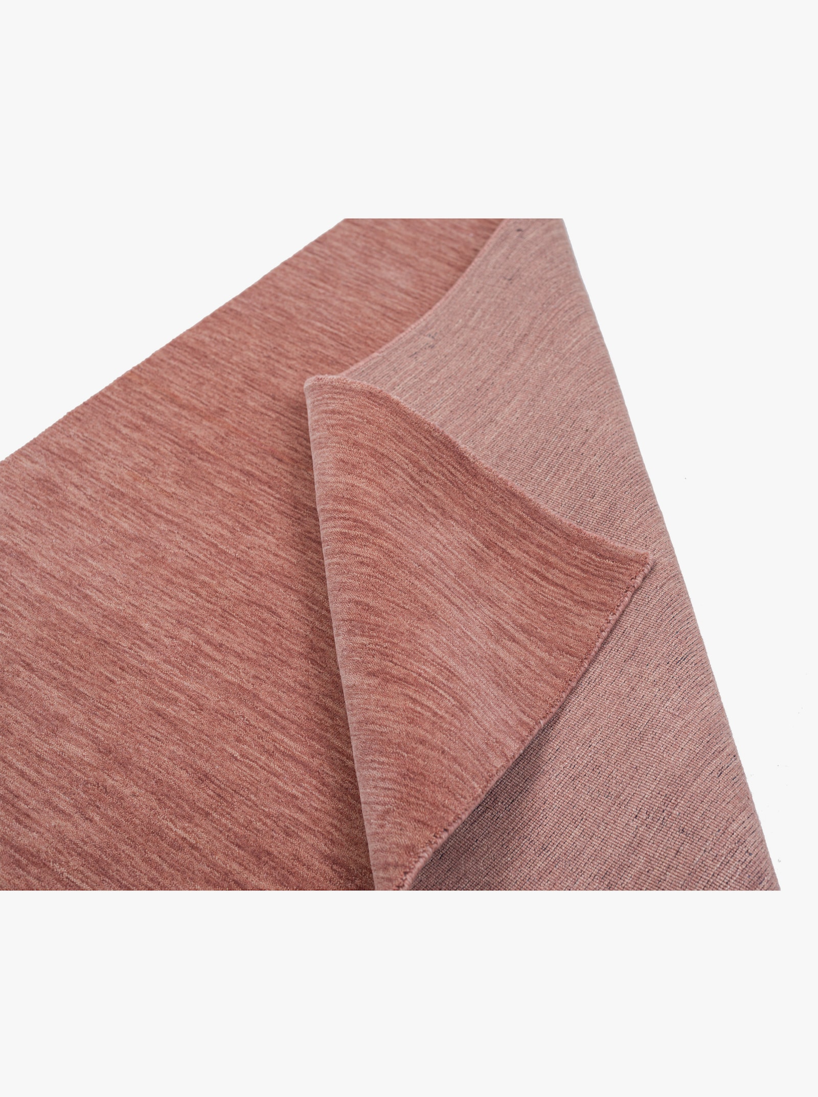 Theko Handwebteppich - rosa