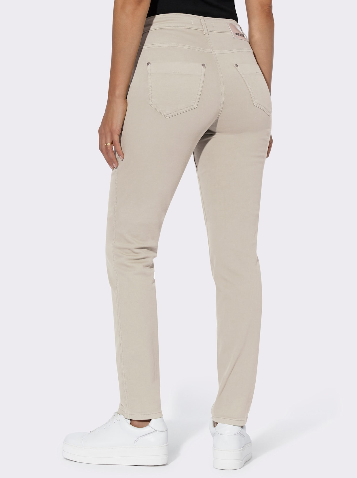 Ascari Stretch-Jeans - sand