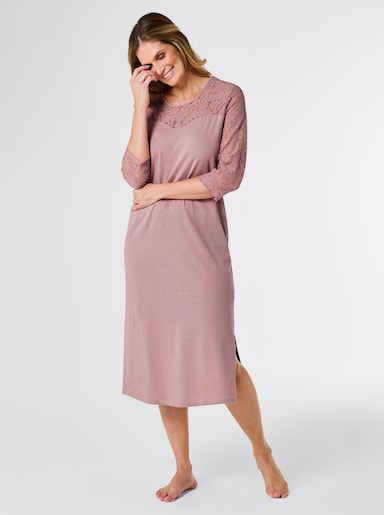 wäschepur Nachthemd - mauve