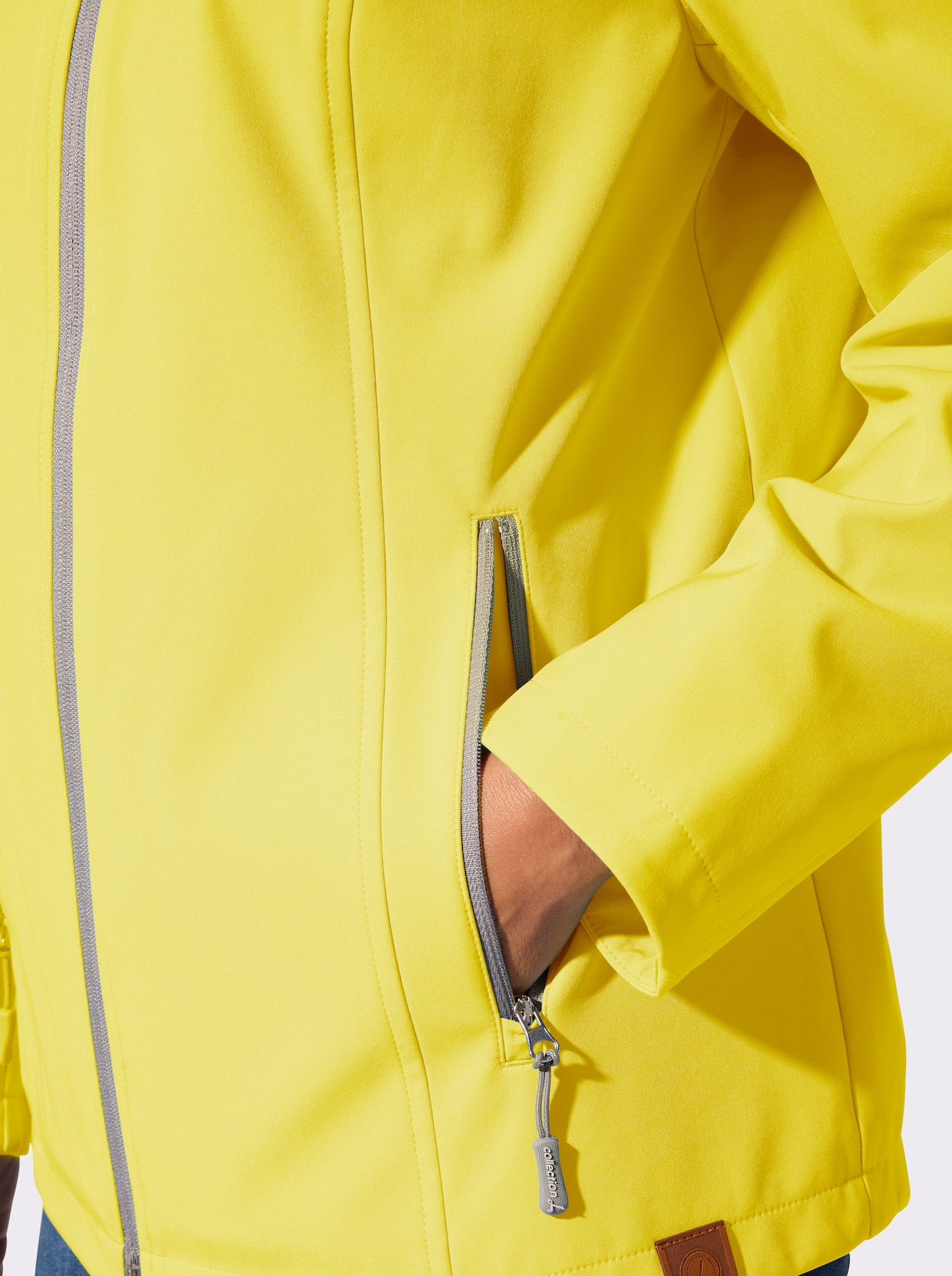 Softshelljacke - limone