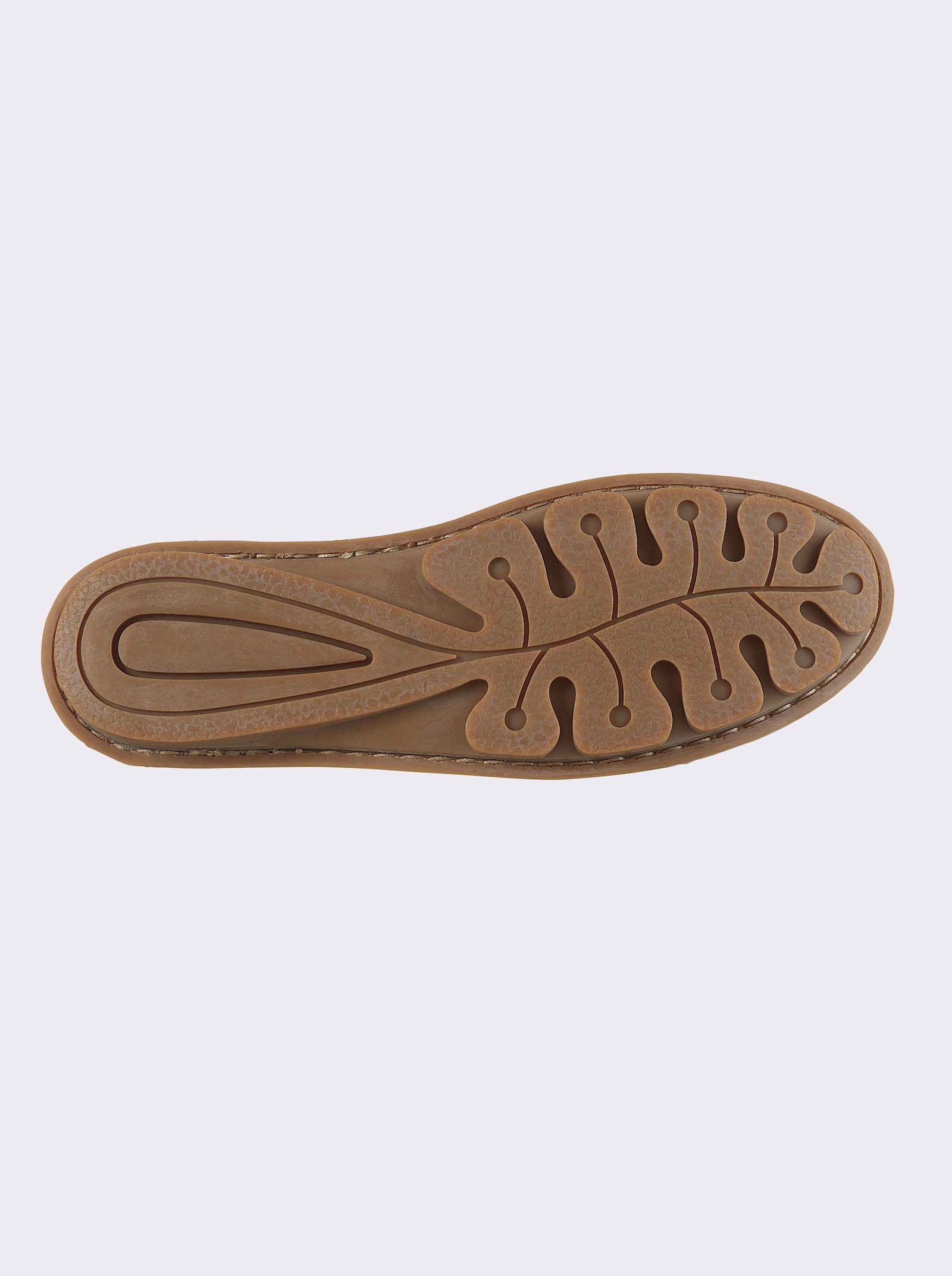Gemini Slipper zehenoffen, mit Lochmuster - goldfarben
