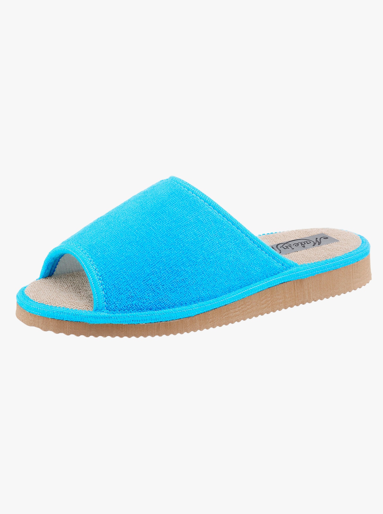 Pantoffels - turquoise