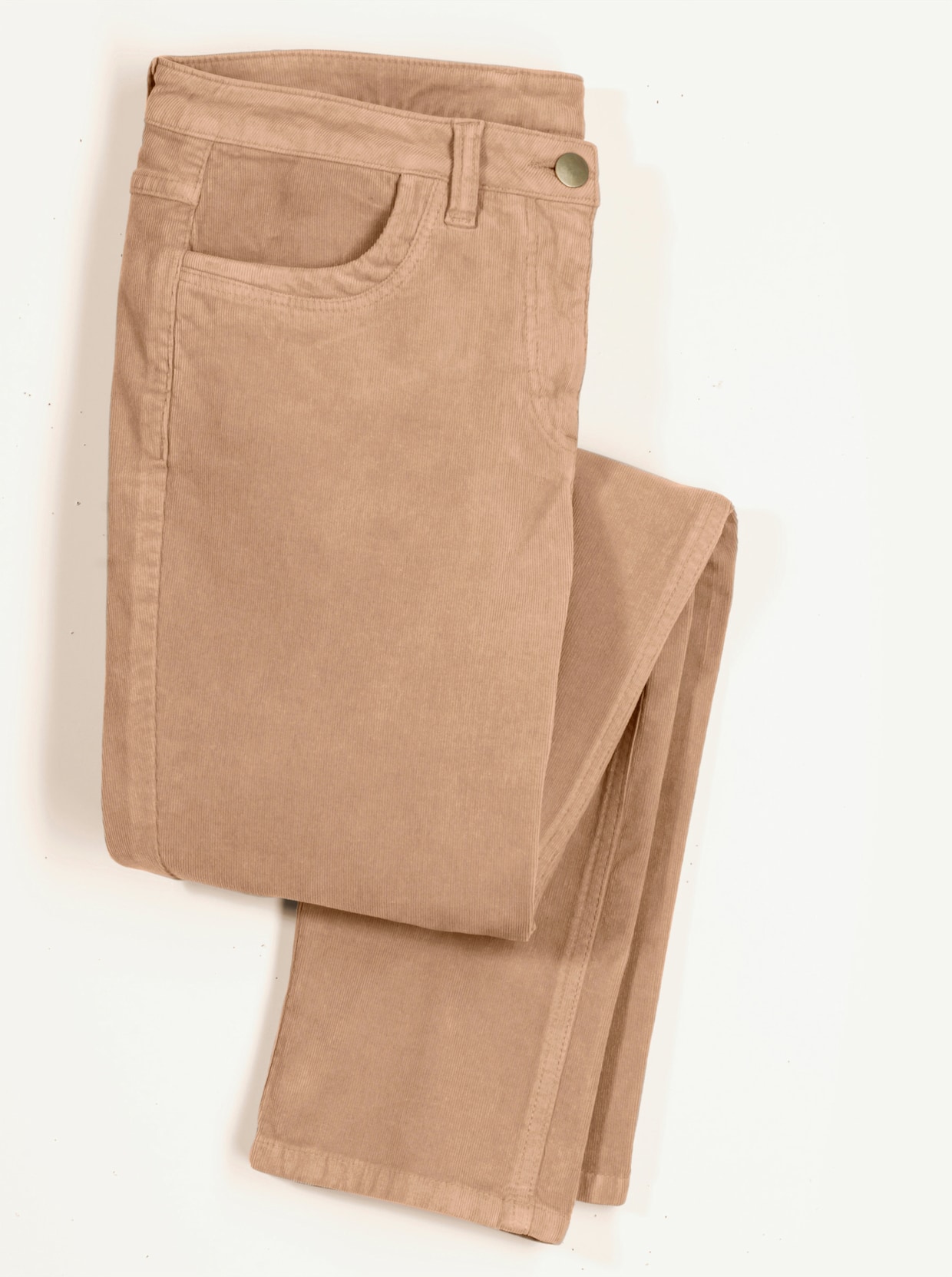 Pantalon velours - couleur chamois