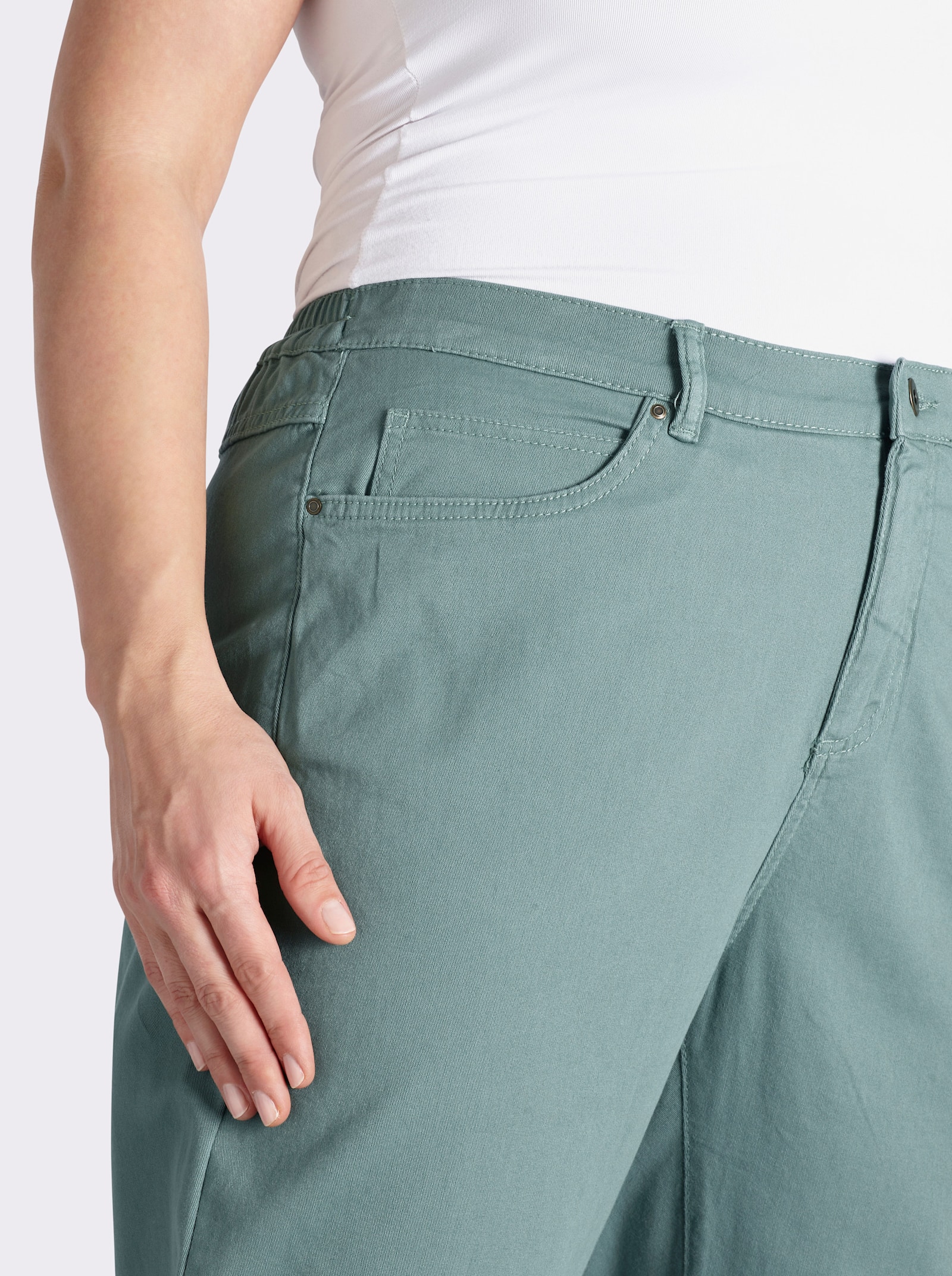 5-Pocket-Hose - jade
