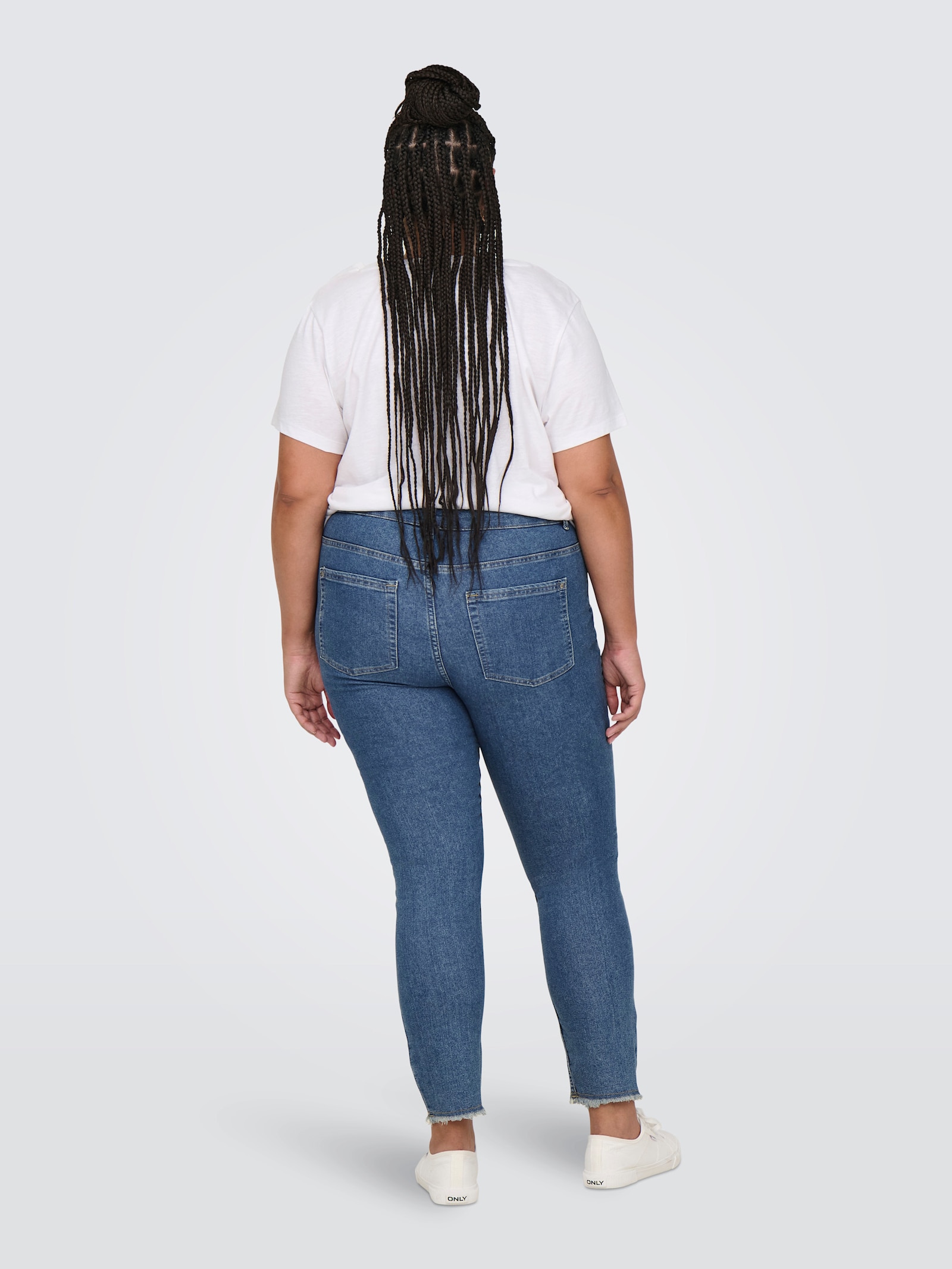 ONLY CARMAKOMA Skinny-fit-Jeans - medium blue denim