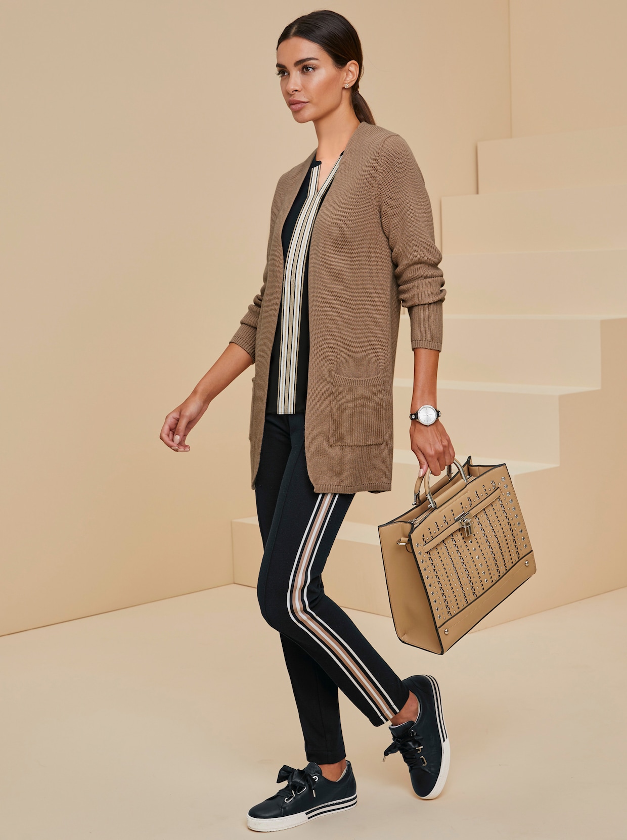 heine Jerseybroek - zwart