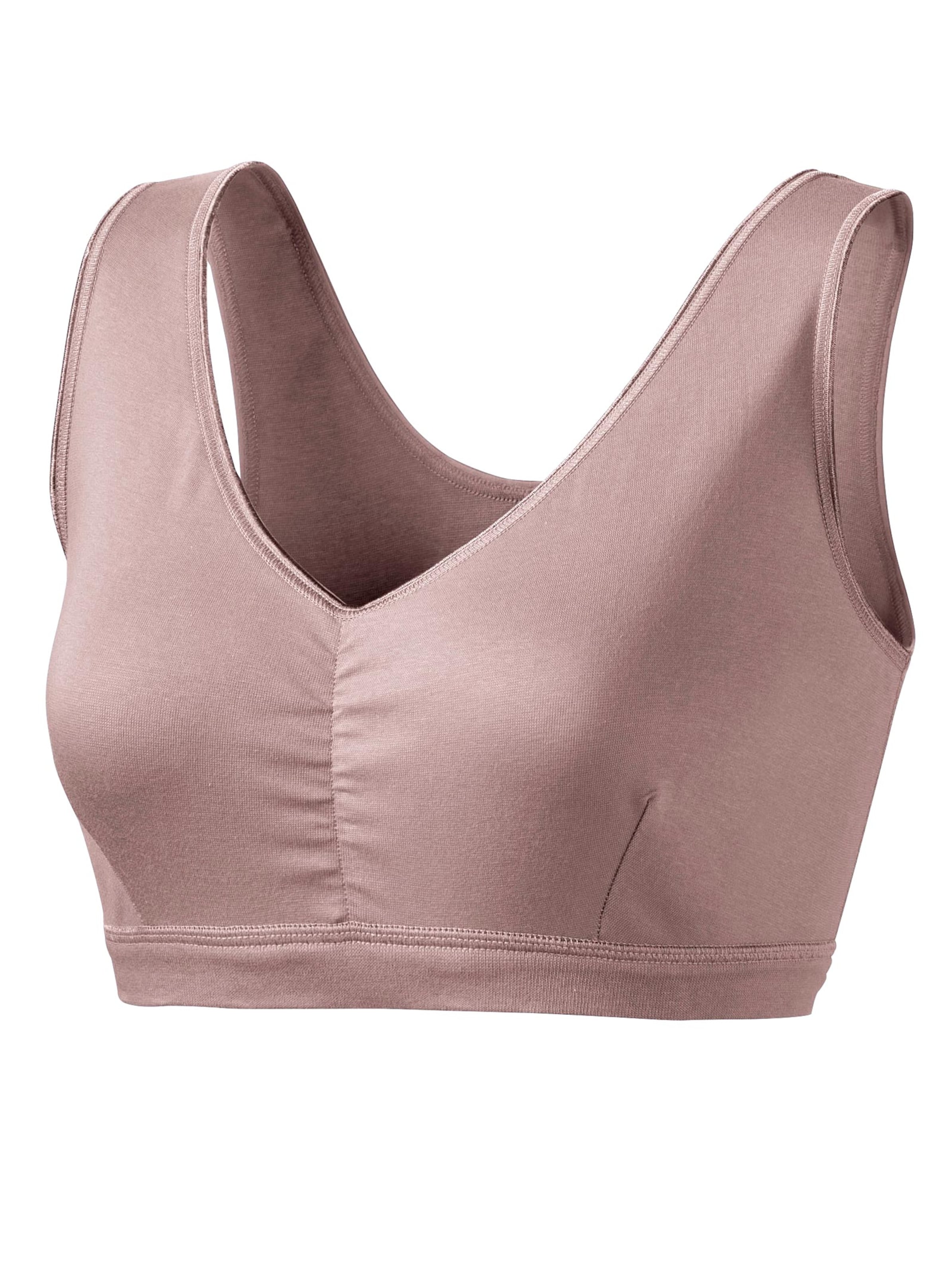 Bustier - jeansblau + mauve