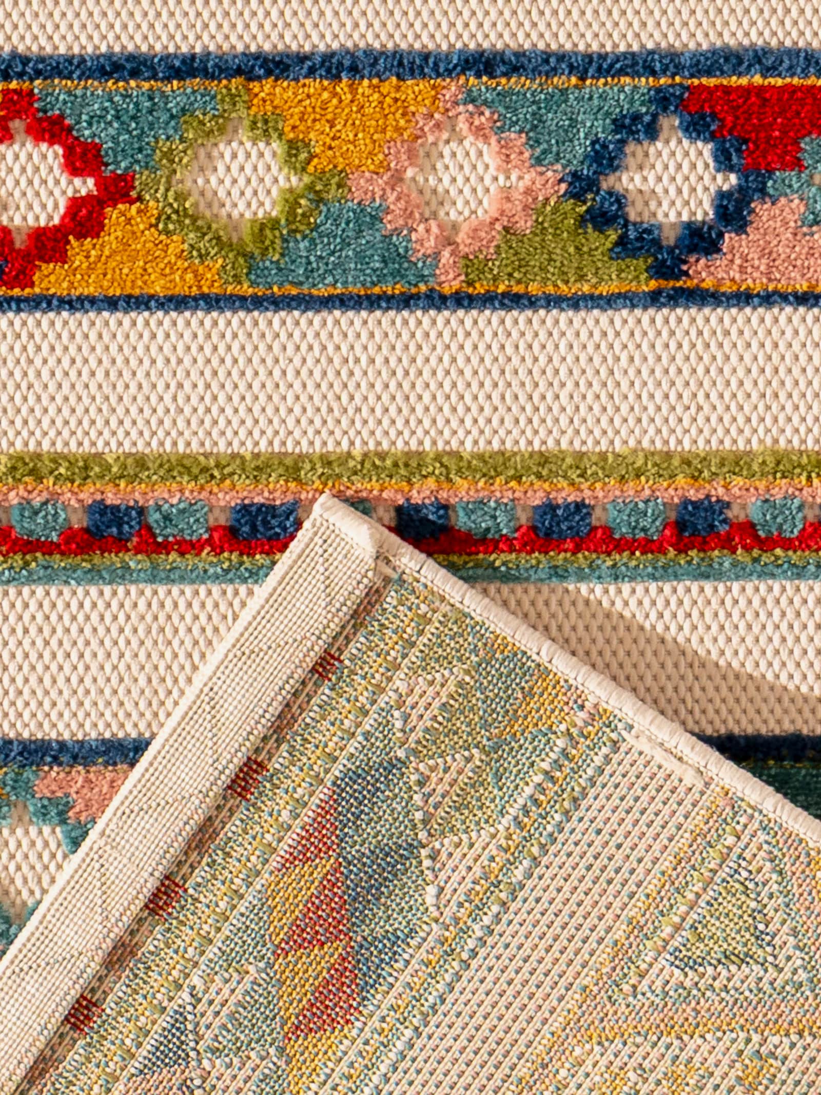 heine home Teppich - ecru-bunt