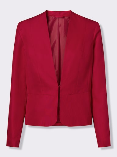 Blazer mit Hakenverschluss - rot