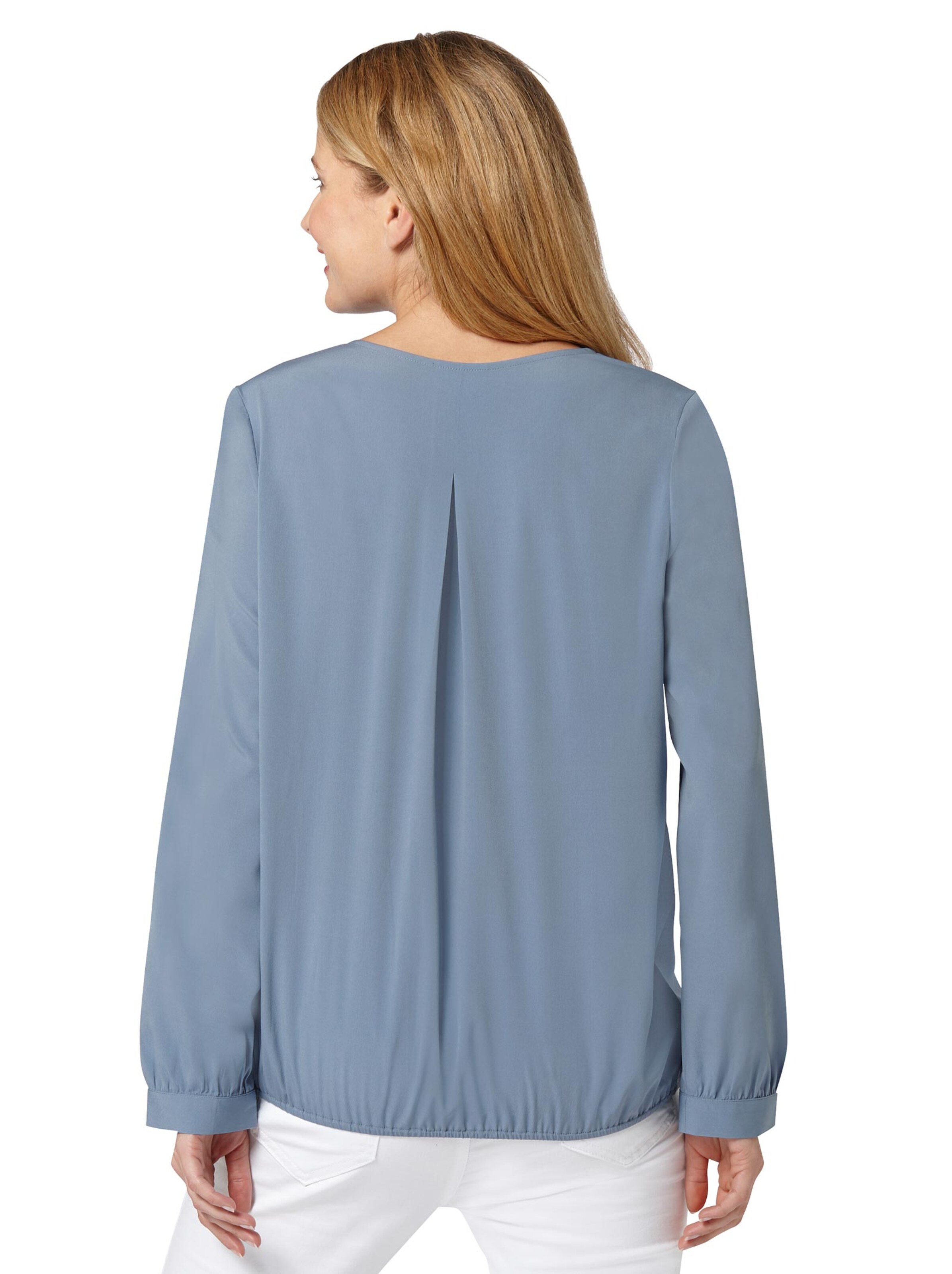 Bluse - rauchblau