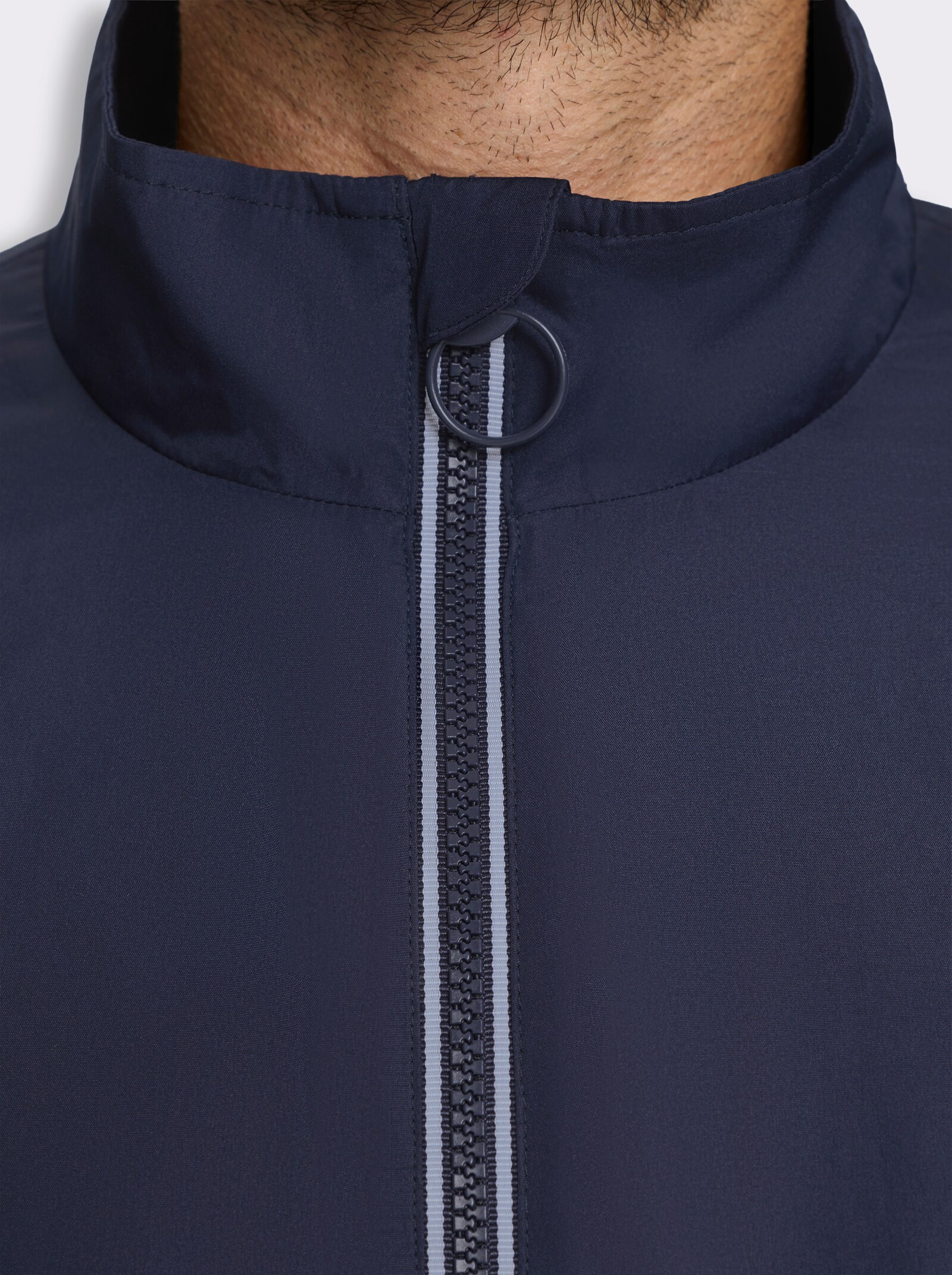 Blouson mit Mesh-Futter, pflegeleicht - marine