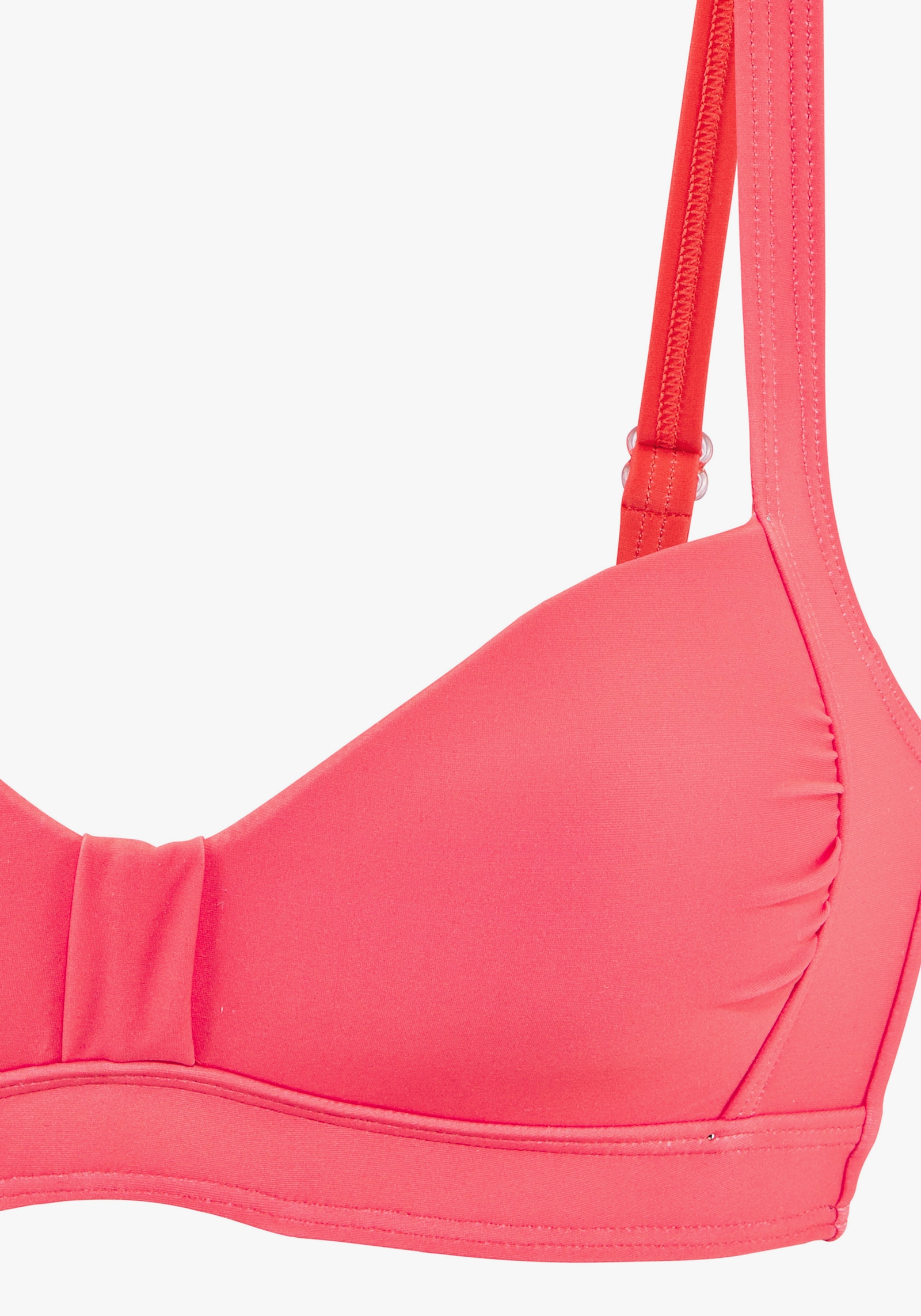 LASCANA Bandeau-Bikini-Top - koralle