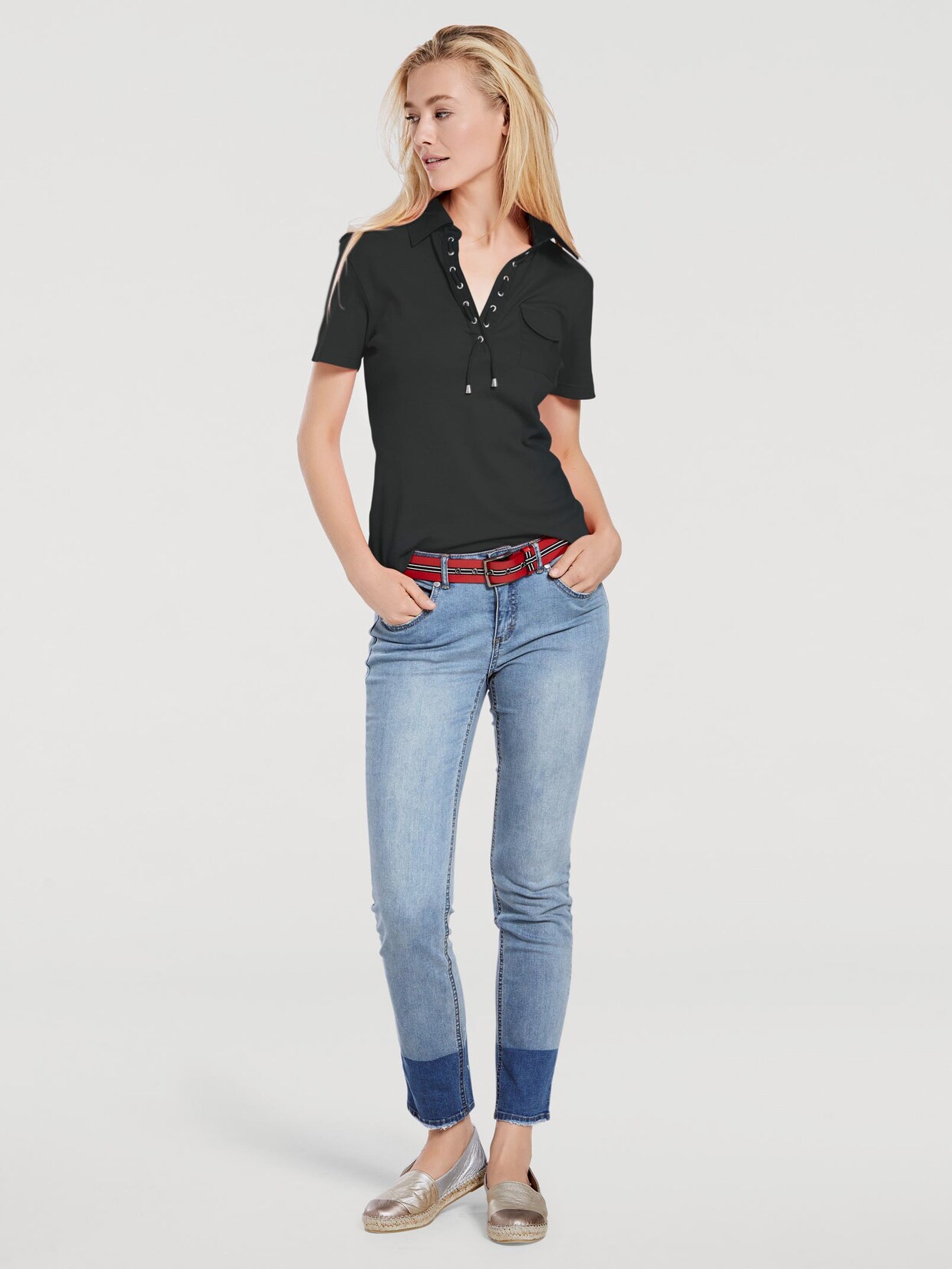 Best Connections Poloshirt - schwarz