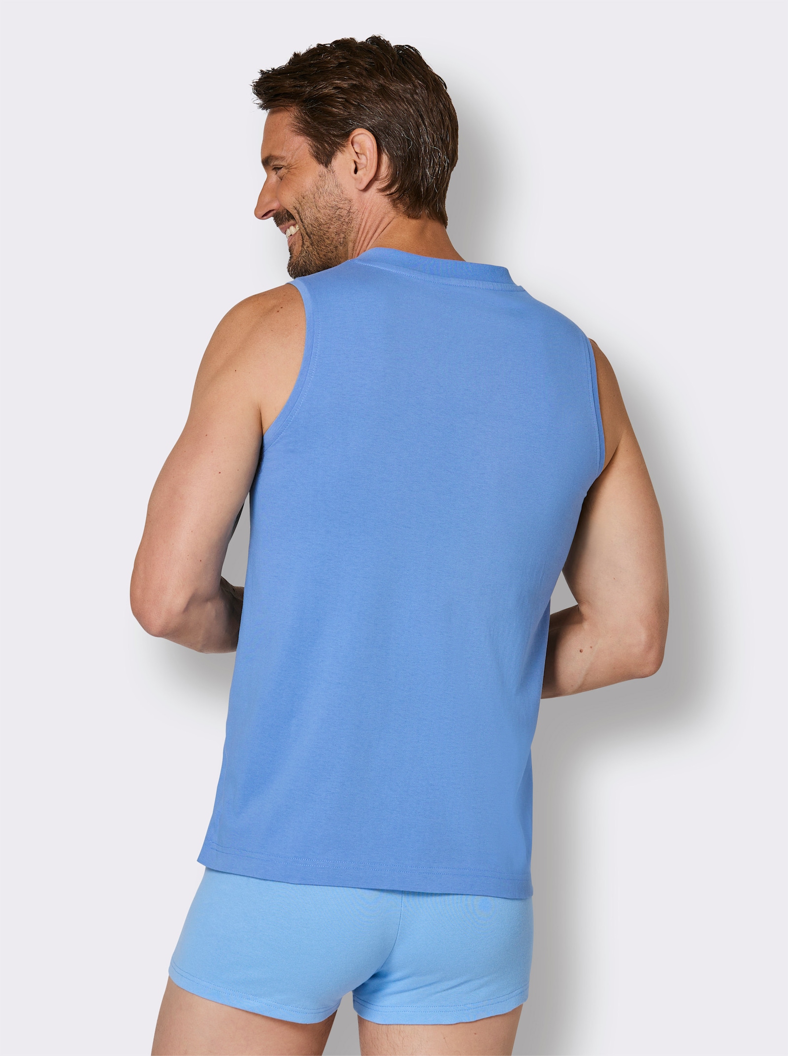 KINGsCLUB Shirt - marine + mittelblau + bordeaux