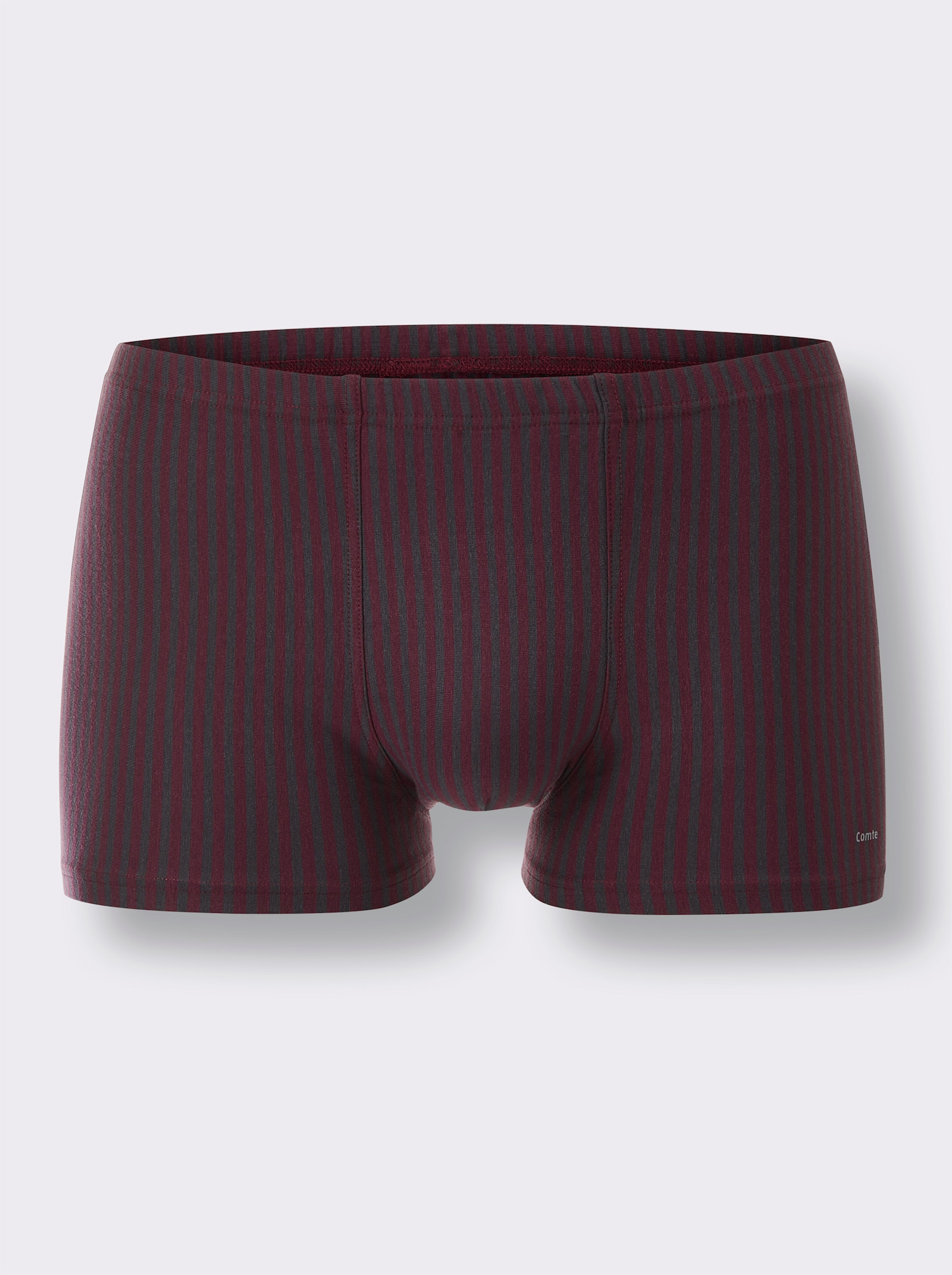 Comte Pants - bordeaux-gestreift